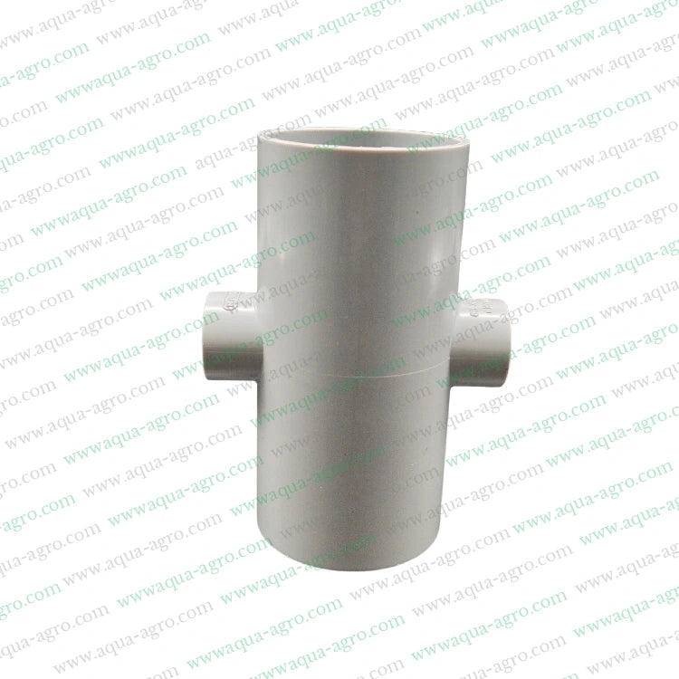 Raksha Reducer Cross Tee,PVC Reducer Cross 4 Way,2.5 Inch to 0.5 Inch Pipe Fitting,75mm x 20mm PVC Reducer,High-Pressure Pipe Fittings