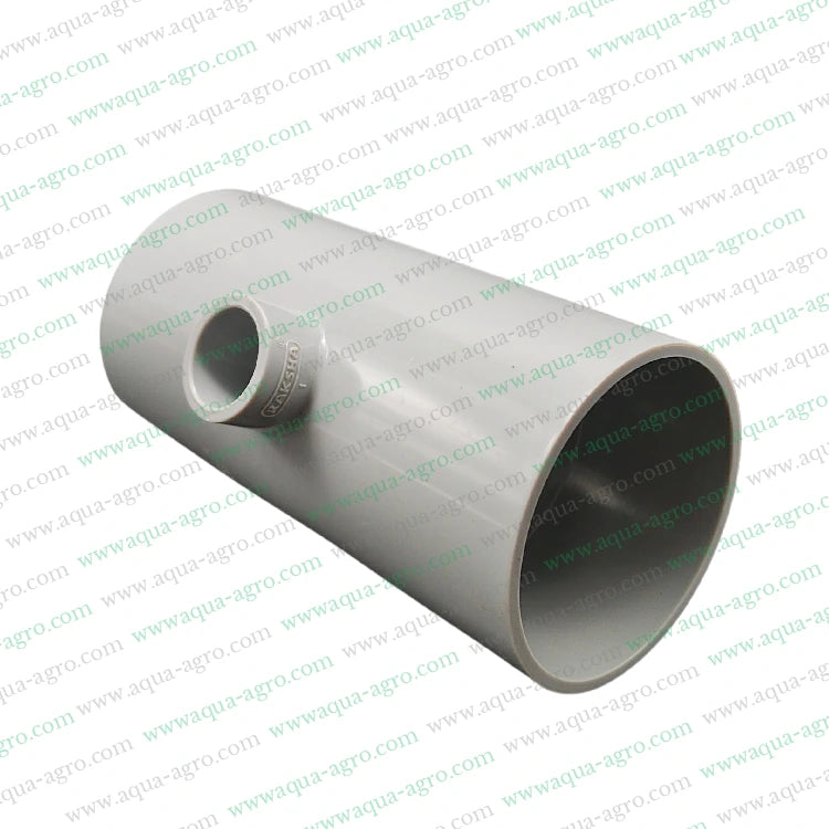 PVC pipe fittings,PVC reducer cross tee,4-way PVC fitting,2.5-inch pipe fitting,75mm x 25mm PVC reducer