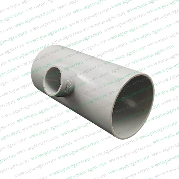 Reducer Cross Tee,4 Way Pipe Fitting,2.5 Inch Pipe Fitting,75mm x 1 Inch Fitting,Moulded PVC Fittings