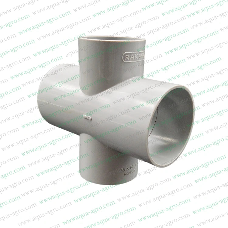 PVC Pipe Reducer,Cross Tee Fittings,Pipe Accessories for Irrigation,Raksha Brand PVC Fittings,High-Pressure Pipe Fittings
