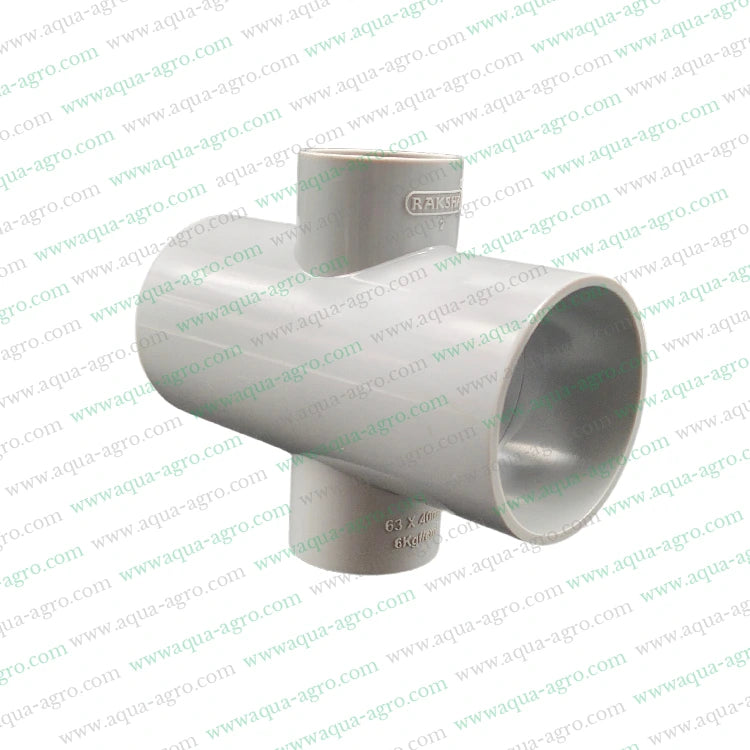 Raksha PVC pipe,PVC pipe accessories
PVC fittings,Reducer cross tee,63mm PVC pipe