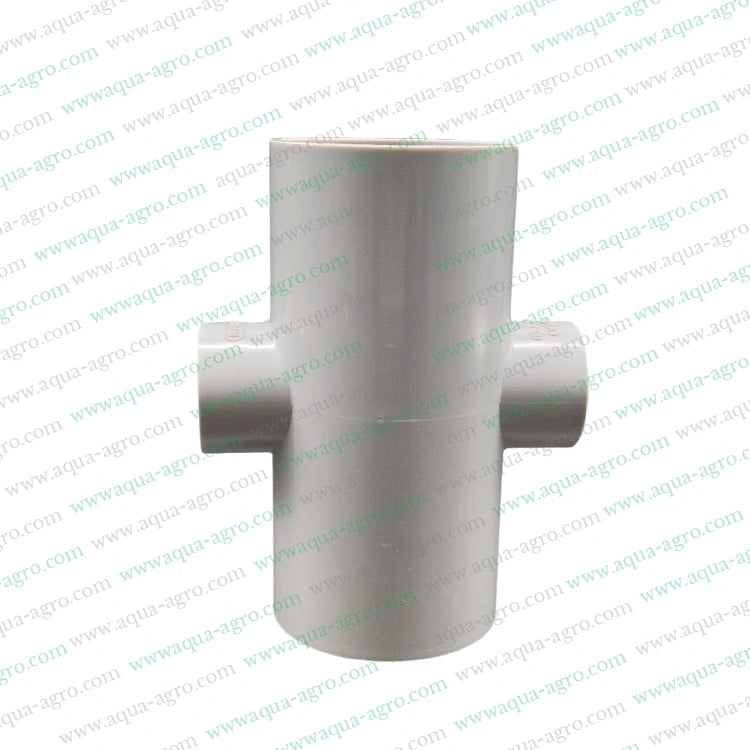 PVC pipe fittings,PVC reducer cross tee,4-way PVC fittings,2-inch PVC pipe fitting,63mm x 32mm PVC pipe reducer
