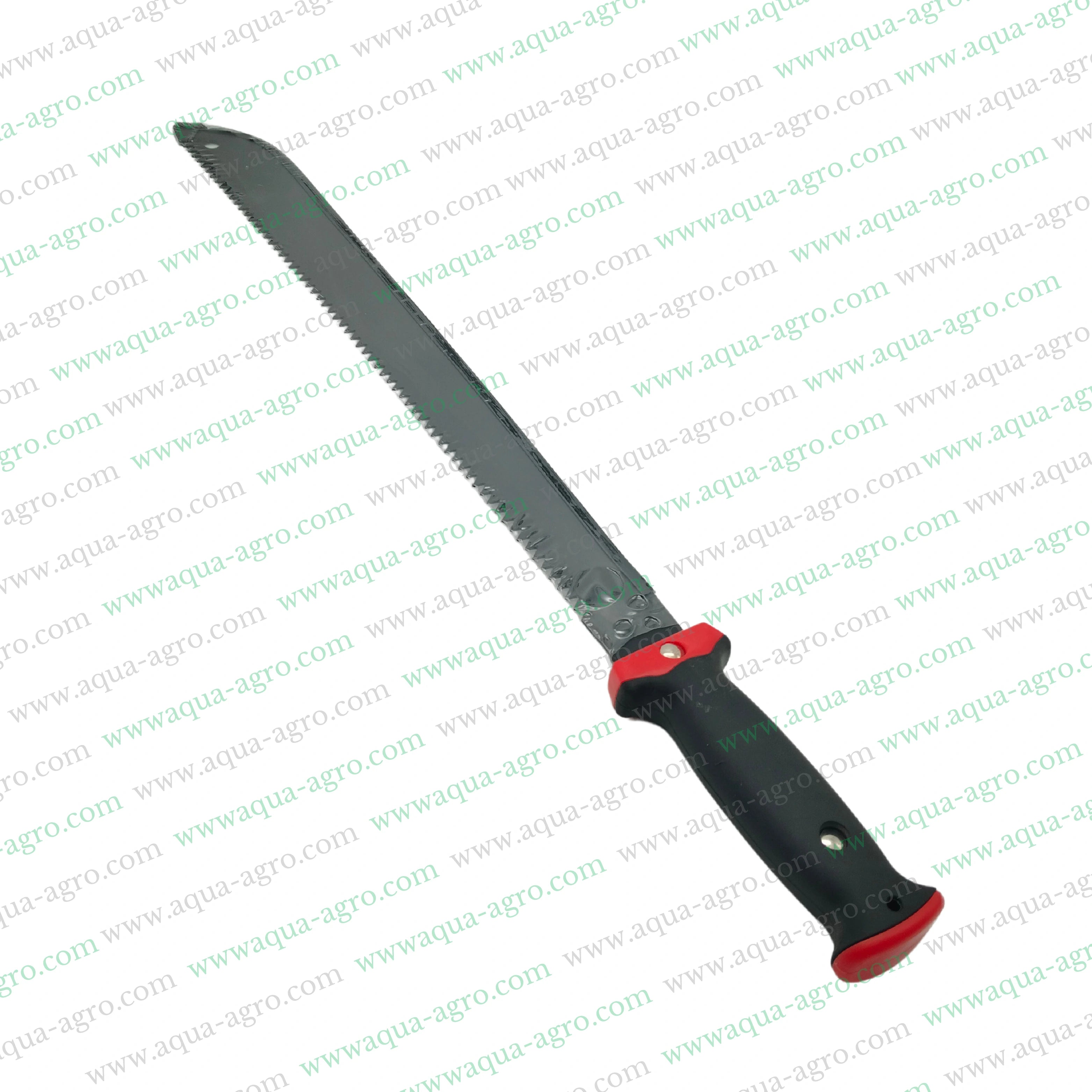 Machete with reverse edge saw,Heat-treated machete for pruning,Premium pruning machete with cover,Sunya machete for gardening,SK-7 blade machete with saw