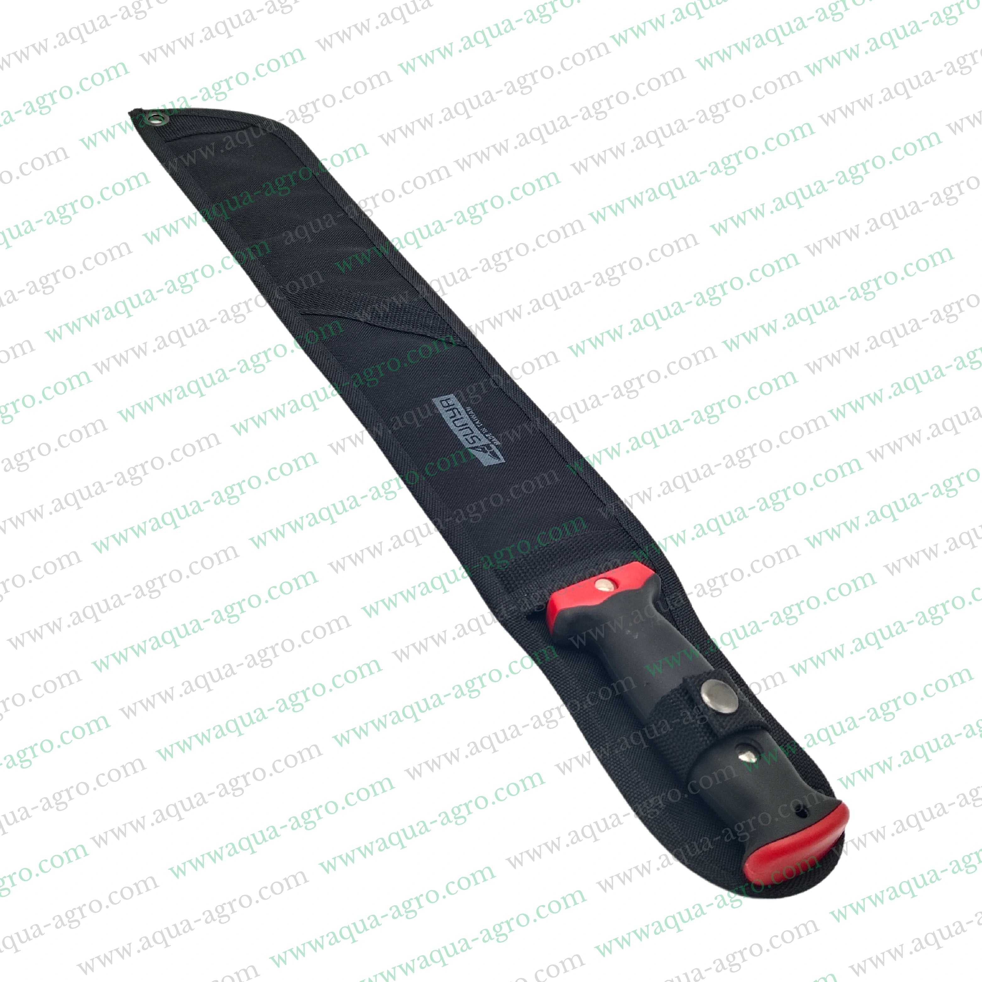 Machete with reverse edge saw,Heat-treated machete for pruning,Premium pruning machete with cover,Sunya machete for gardening,SK-7 blade machete with saw