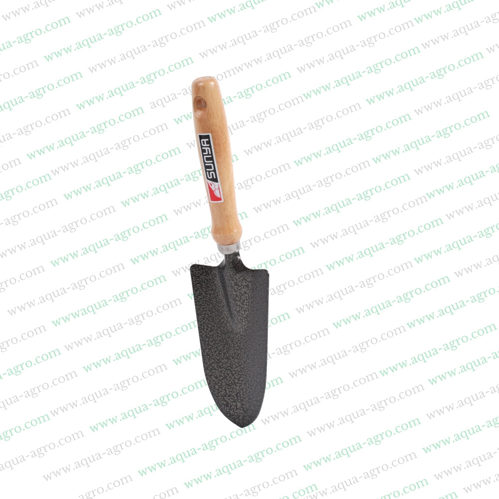 SUNYA (TAIWAN) - Garden hand tools - wooden handle - premium quality metal - Trowel / Scoop (big) - 710116