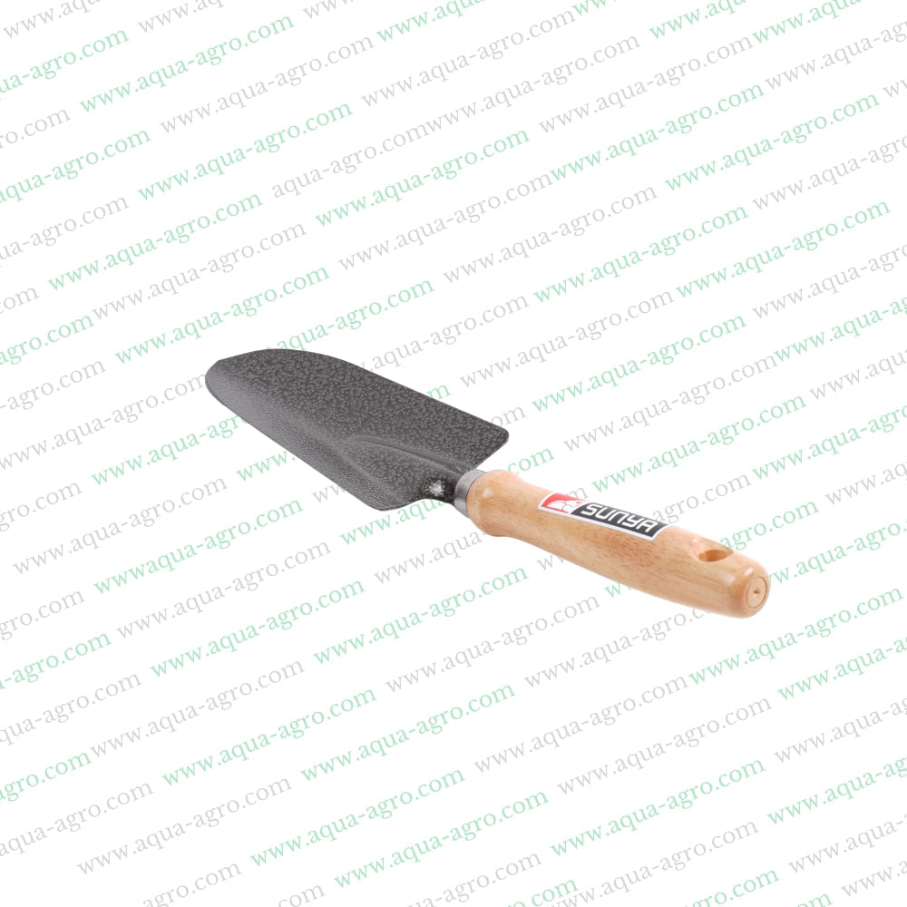 SUNYA (TAIWAN) - Garden hand tools - wooden handle - premium quality metal - Trowel / Scoop (big) - 710116
