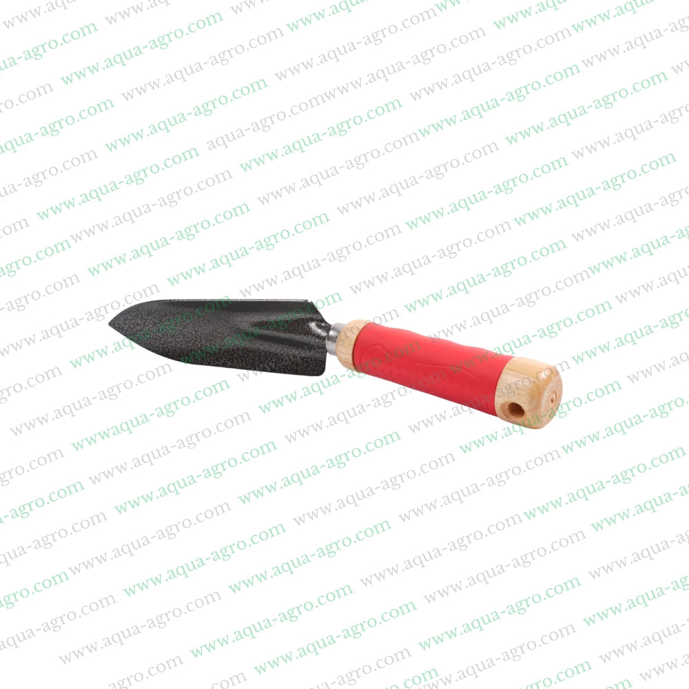 SUNYA (TAIWAN) - Garden hand tools - wooden handle with rubberised grip - premium quality metal - Trowel / Scoop (small) - 720117