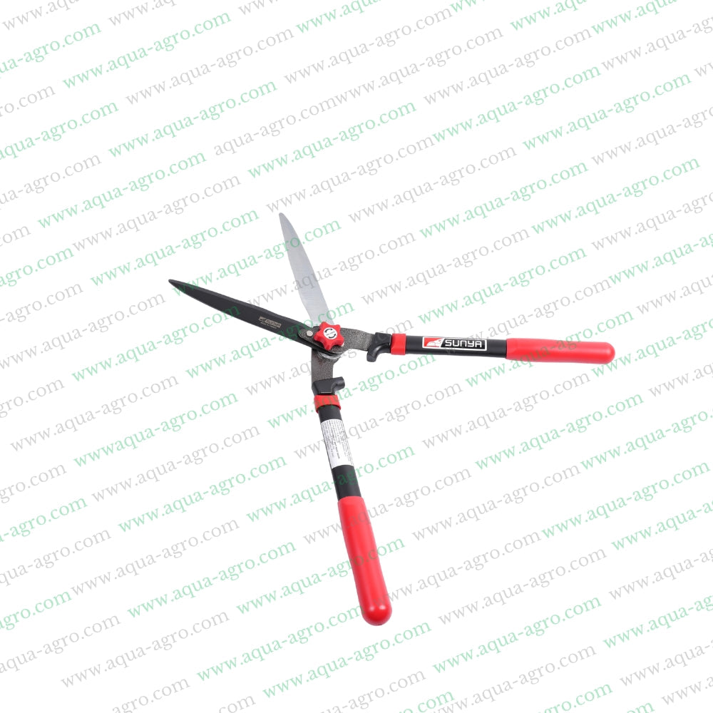 SUNYA (TAIWAN) - Hedge Shear - Long handle - Premium Wavy edge blade - 10 inch - 231003