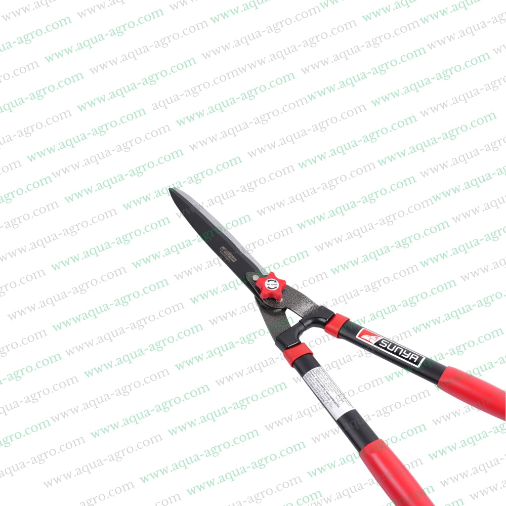 SUNYA (TAIWAN) - Hedge Shear - Long handle - Premium Wavy edge blade - 10 inch - 231003