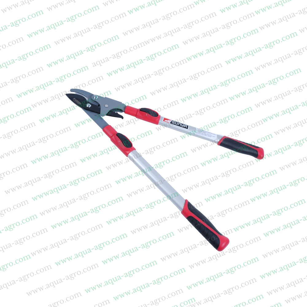 SUNYA (TAIWAN) - Lopper - Telescopic / Extendable handle -Planet gear action - Premium Bypass blade - 42mm cut - 12701H
