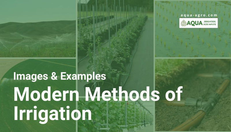 Modern Methods Of Irrigation (With Images & Examples)