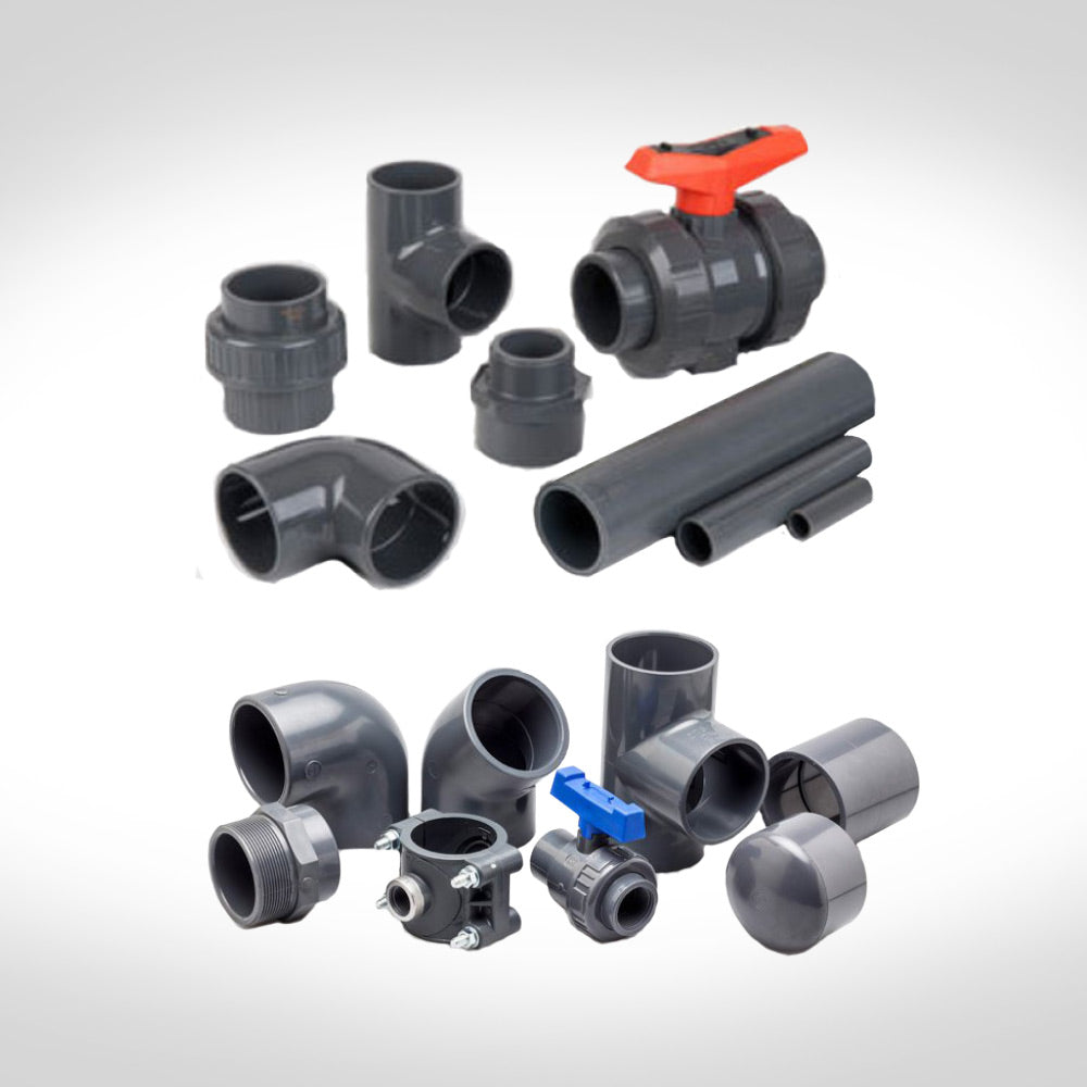 PVC Pipes and Fittings | Tees, Elbows, Valves & More – Aqua Agro