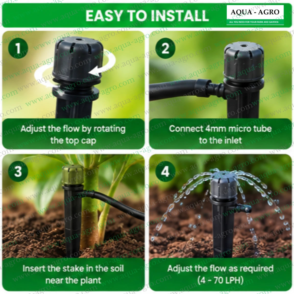 AQUA-AGRO-ADJUSTABLE-BUBBLER-STAKE-4-70-LPH-4MM-INLET-SUITABLE-FOR-ORCHARS-GARDEN-AND-LANDSCAPE-POT-IRRIGATION-DRIPPER-STAKE