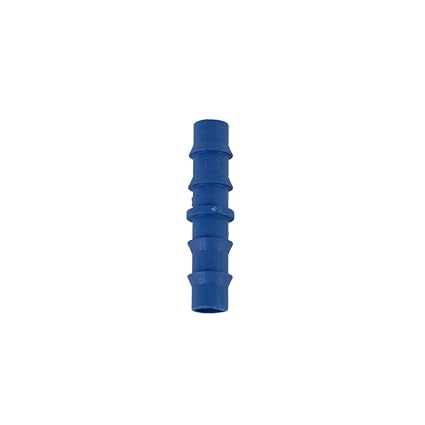 AQUA | DRIP FITTINGS & ACCESSORIES BARBED FITTINGS COUPLER 12MM PP BLUE