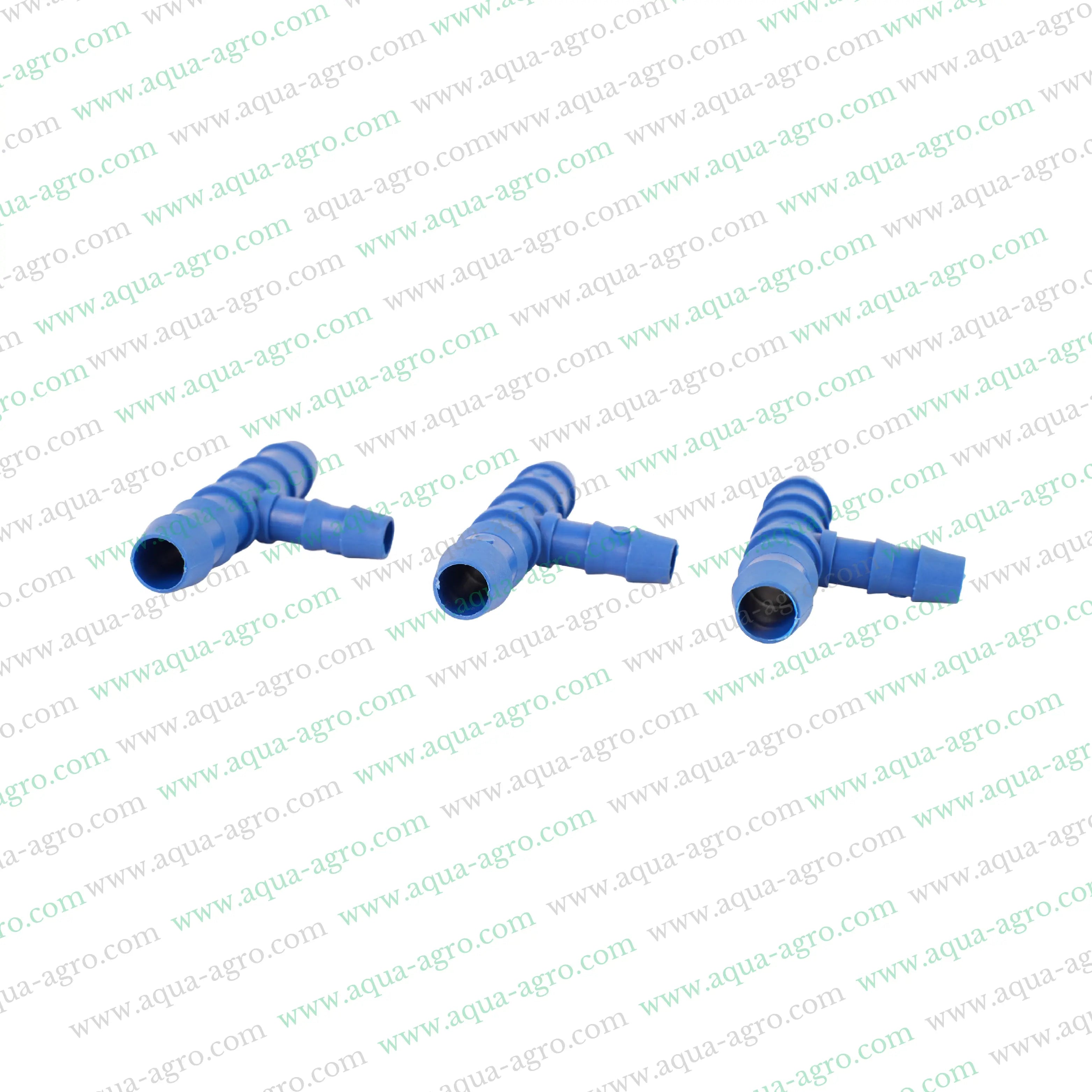 AQUA - AGRO | Drip Fittings And Accessories - Barbed Fittings - Lite - Reducing Tee - 16mm x 12mm x 16mm