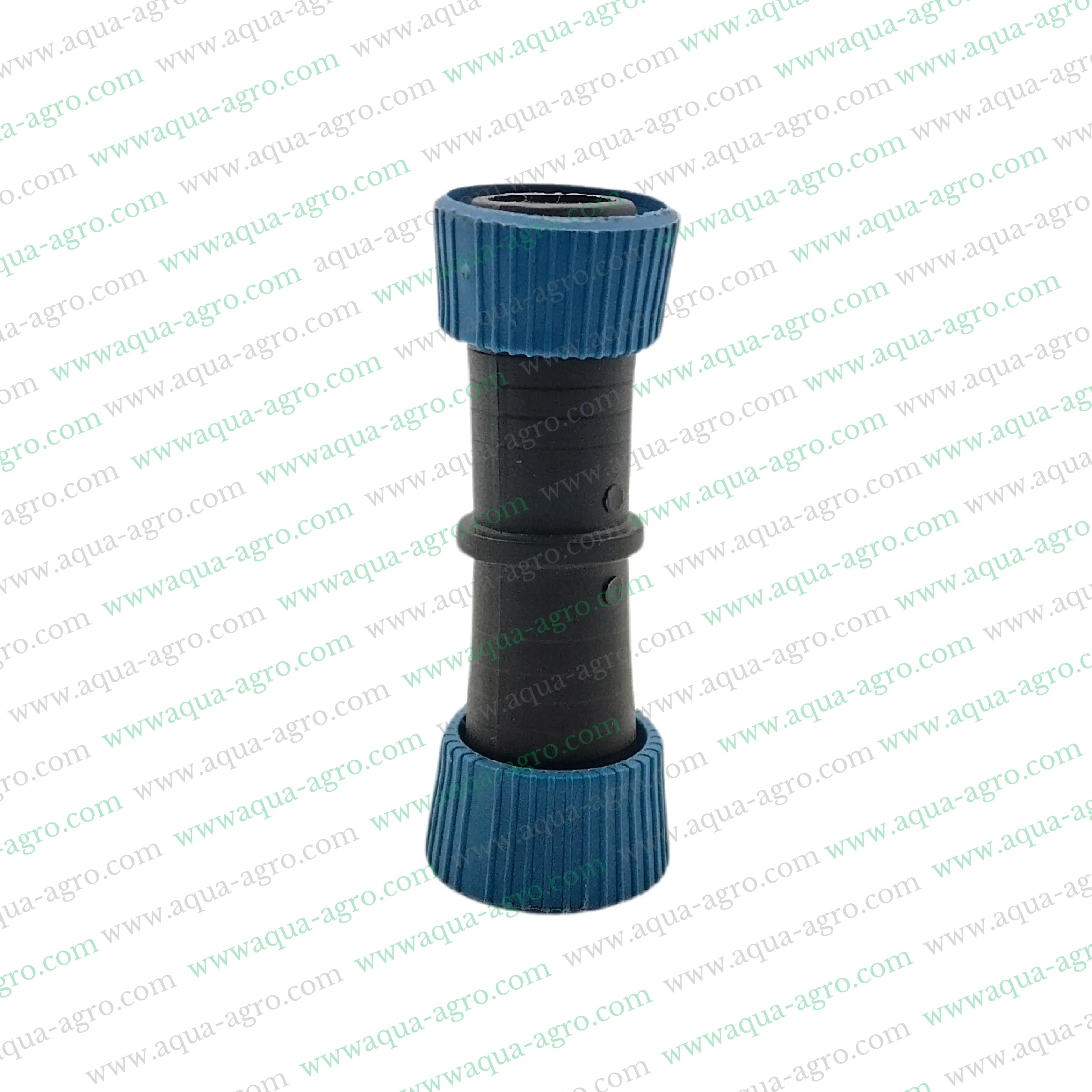 AQUA - AGRO - Drip - Fittings And Accessories - Ring-fit - Lite - 20 mm - Coupler or Joinner - 20 mm (Ring-Fit) x 20mm (Ring-Fit)