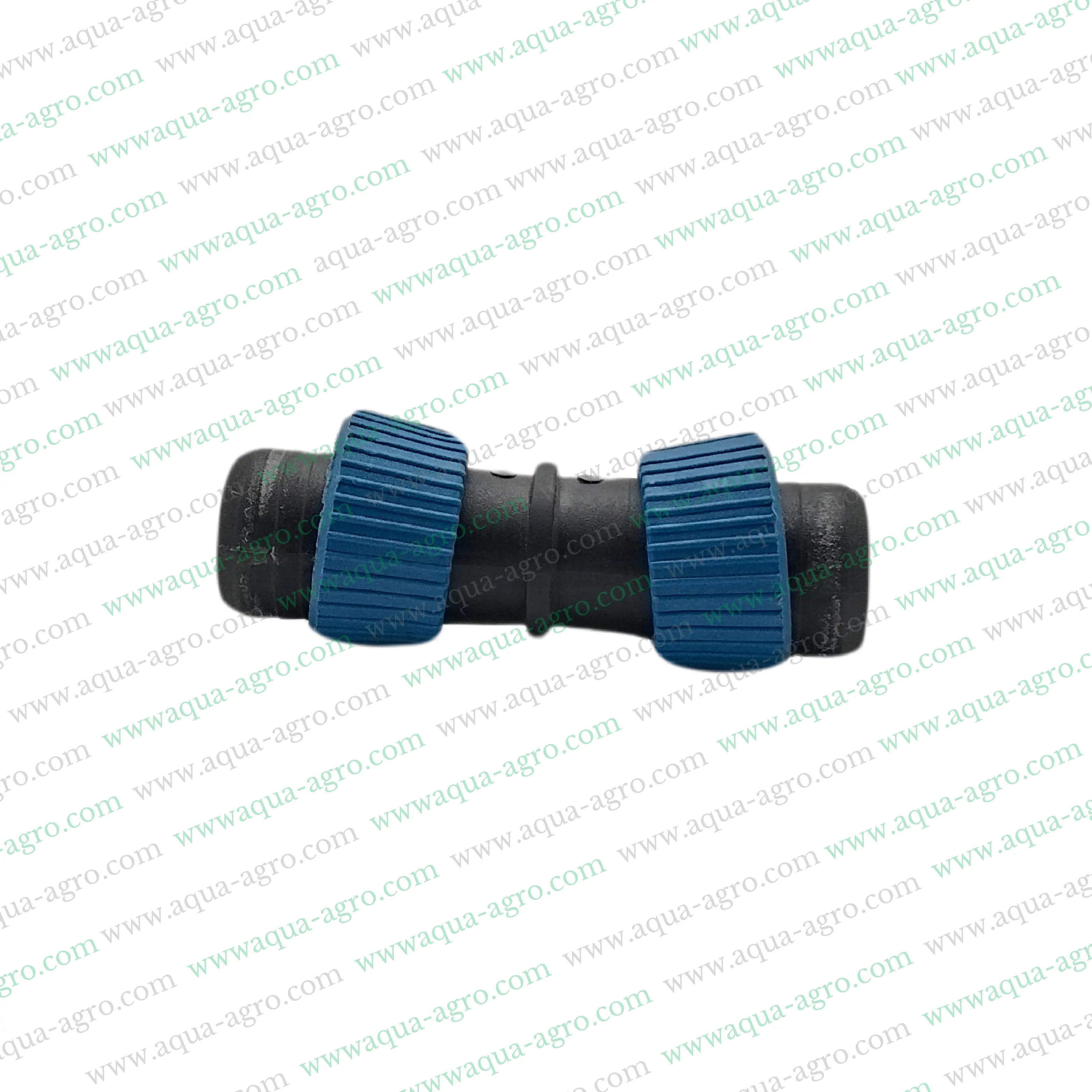 AQUA - AGRO - Drip - Fittings And Accessories - Ring-fit - Lite - 20 mm - Coupler or Joinner - 20 mm (Ring-Fit) x 20mm (Ring-Fit)