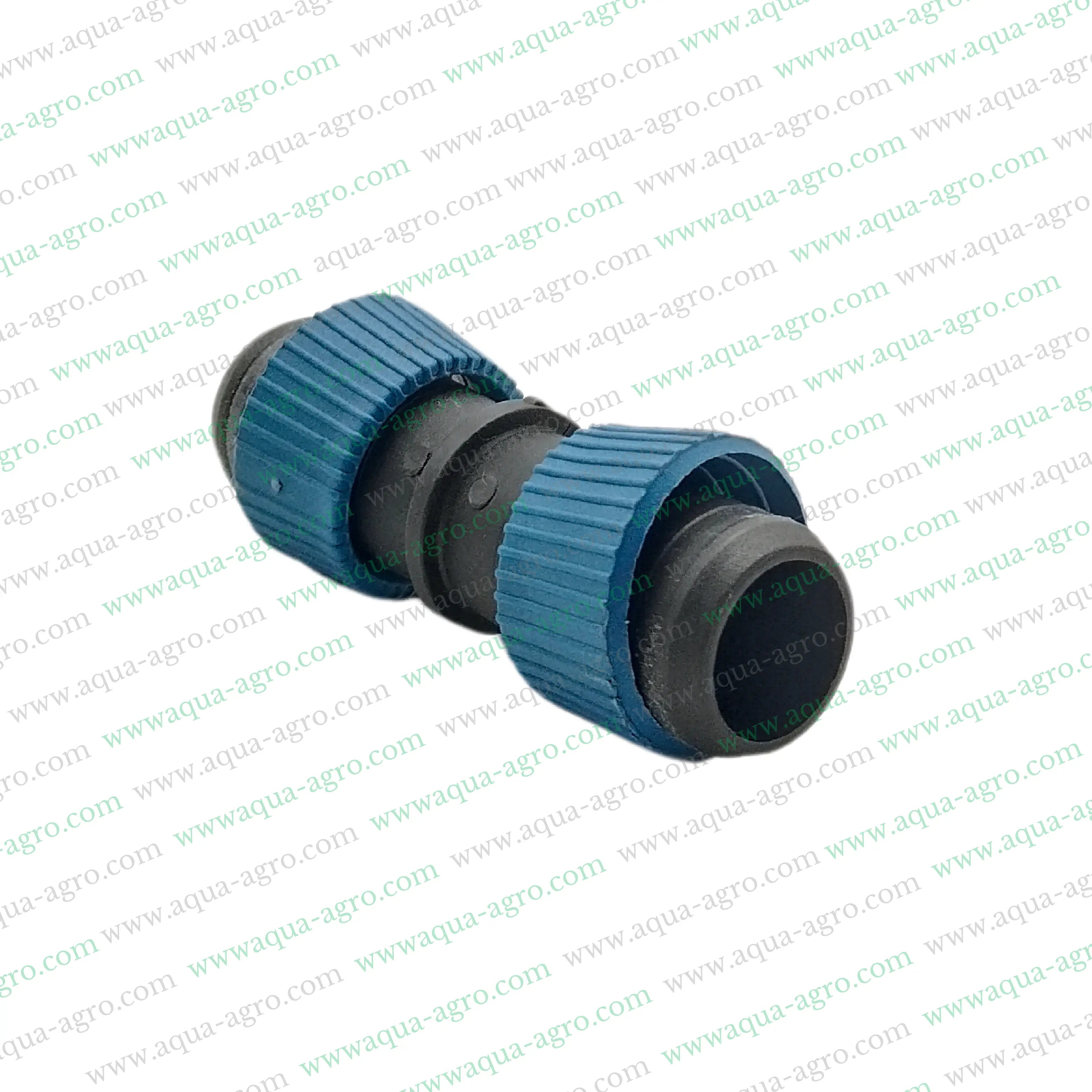 AQUA - AGRO - Drip - Fittings And Accessories - Ring-fit - Lite - 20 mm - Coupler or Joinner - 20 mm (Ring-Fit) x 20mm (Ring-Fit)