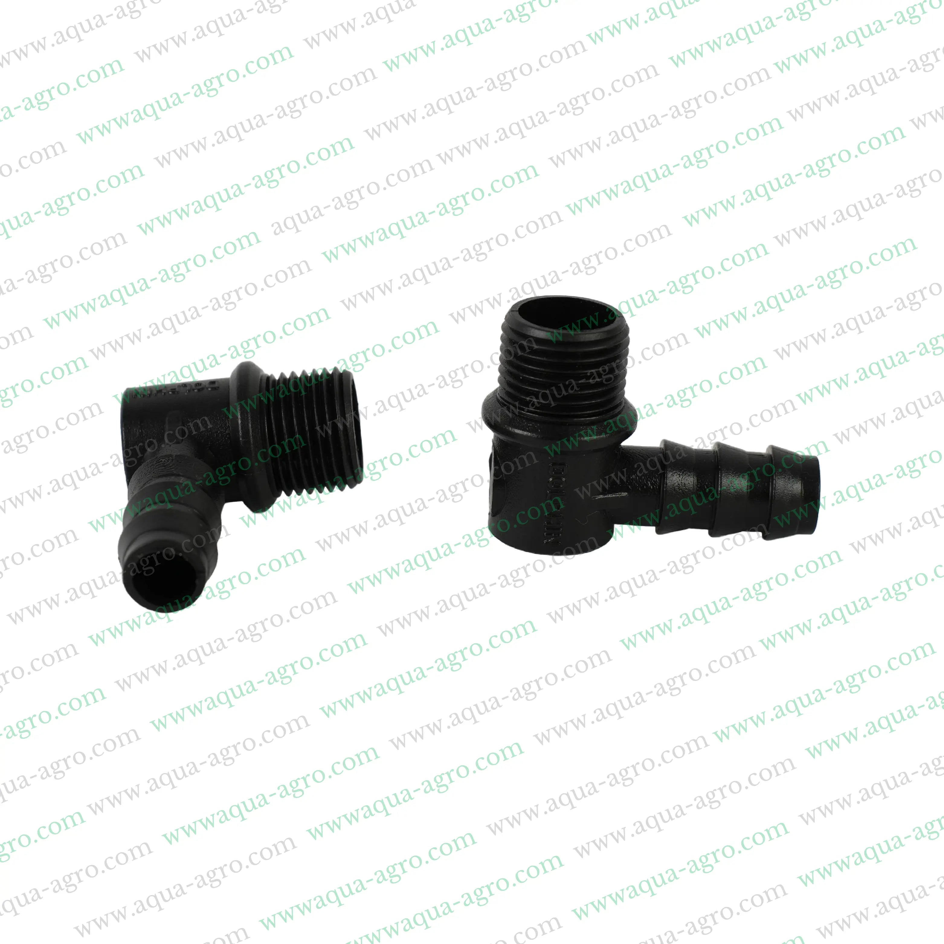 Drip irrigation fittings,Threaded elbow 0.5 inch,16mm PP elbow fitting,Threaded irrigation fittings,0.5 inch drip irrigation elbow