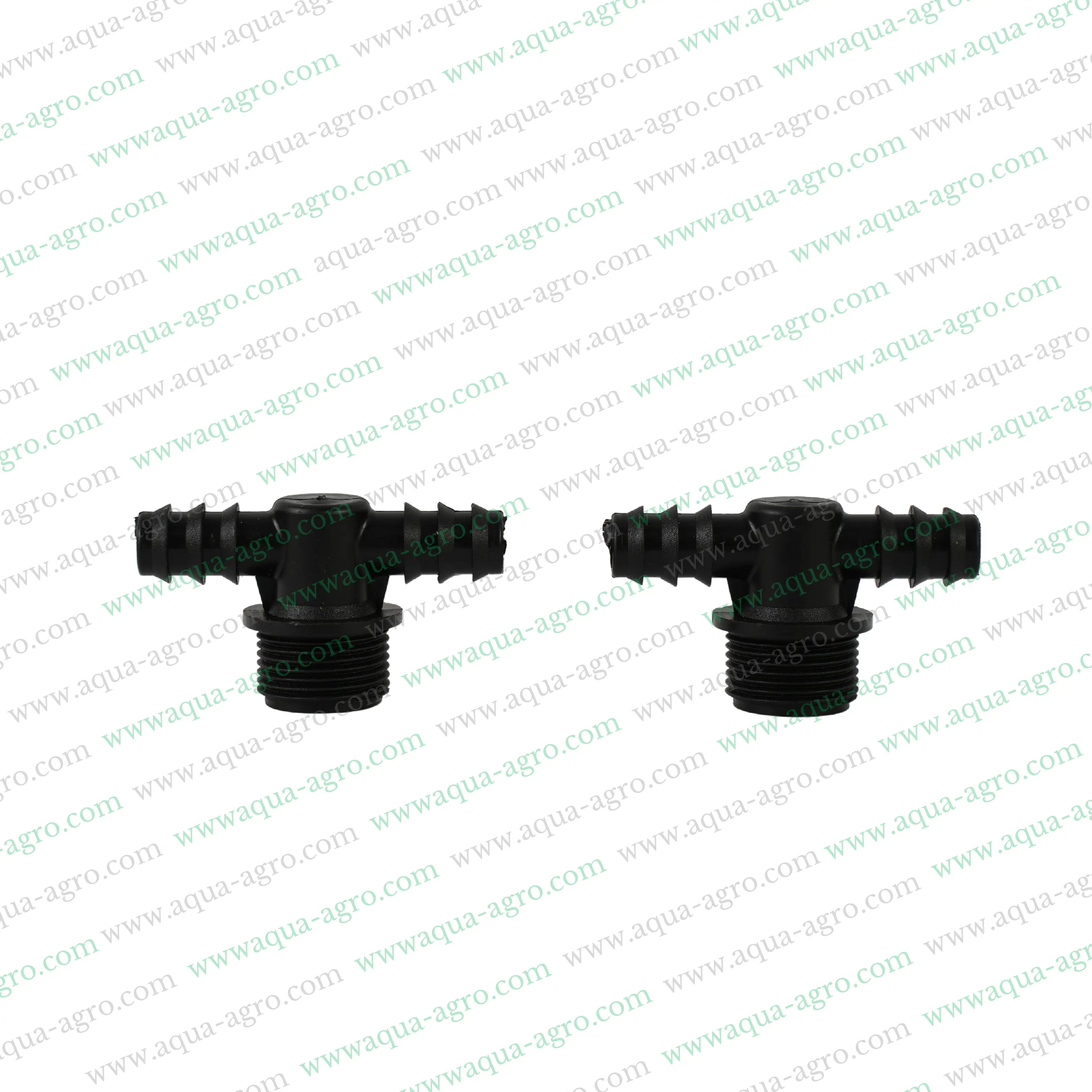 Drip irrigation fittings,0.75 inch barb fitting,Threaded barb connectors,Threaded riser tee,16mm irrigation barb