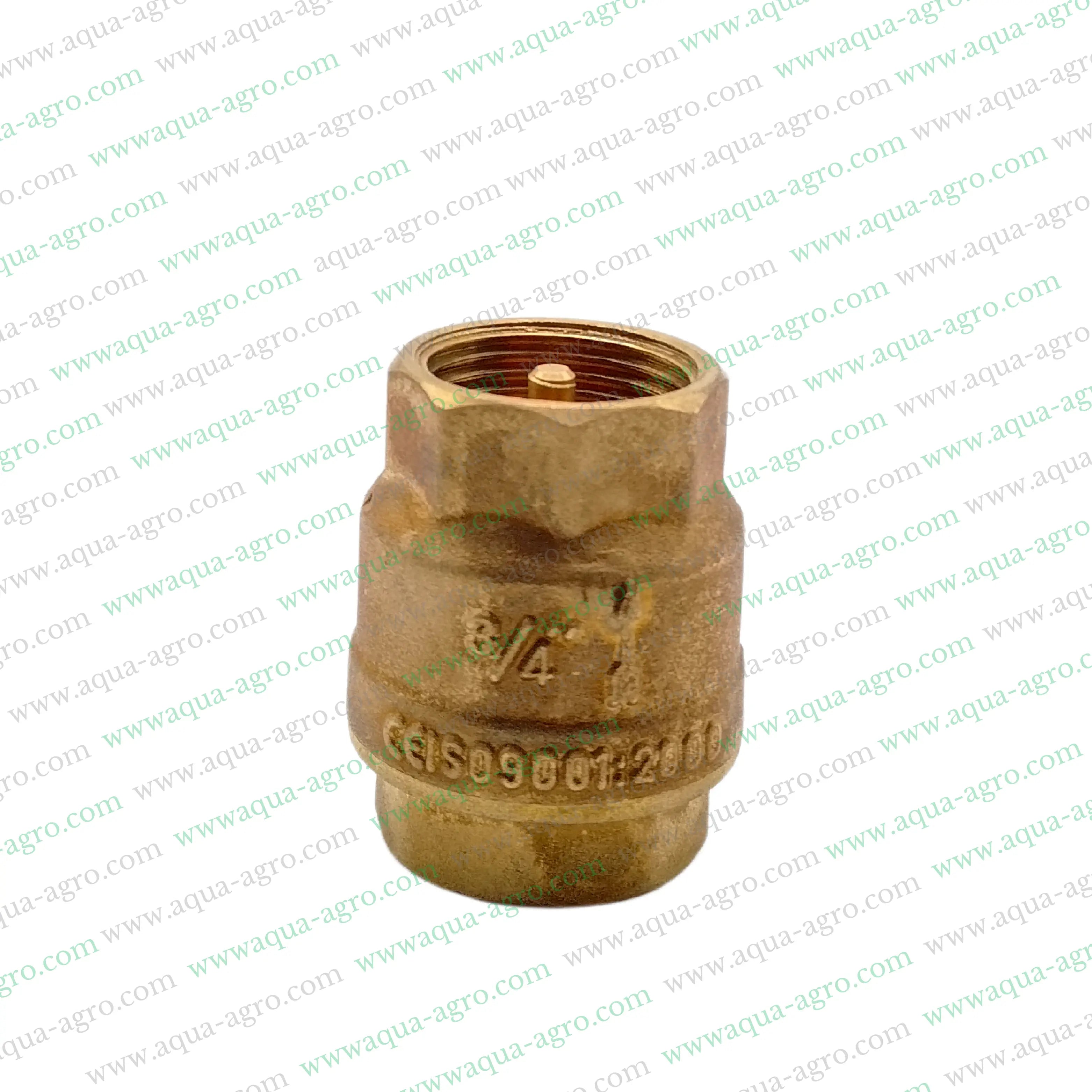 Aqua Agro Non Return Valve Nrv Metal Brass 0 75 Inch 20mm Spring Check Aqua Agro Non Return Valve Nrv Metal Brass 0 75 Inch 20mm Spring Check
