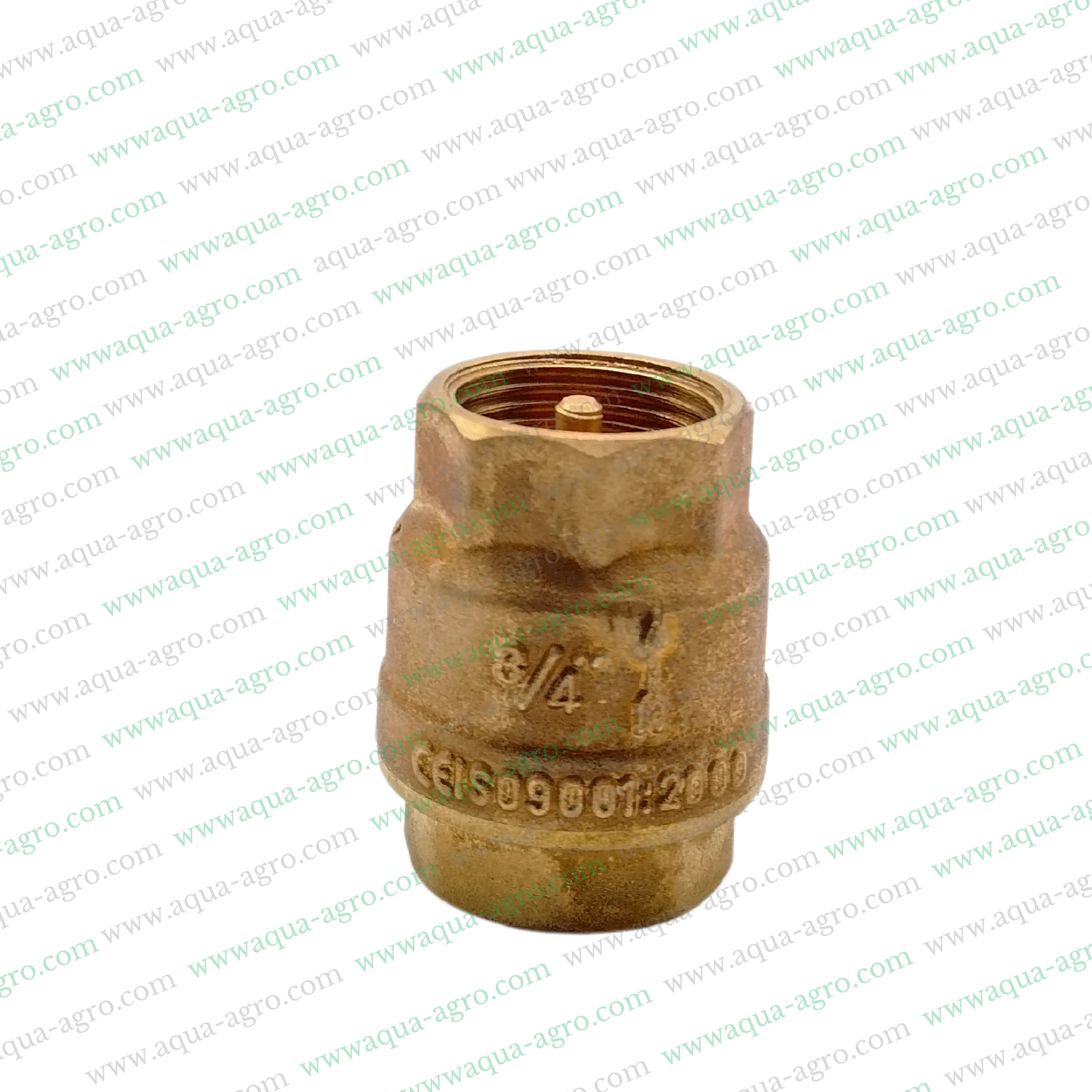 Non Return Valve (NRV),0.75 inch NRV,20mm Spring Check Valve,Brass Spring ValveThreaded End Valve