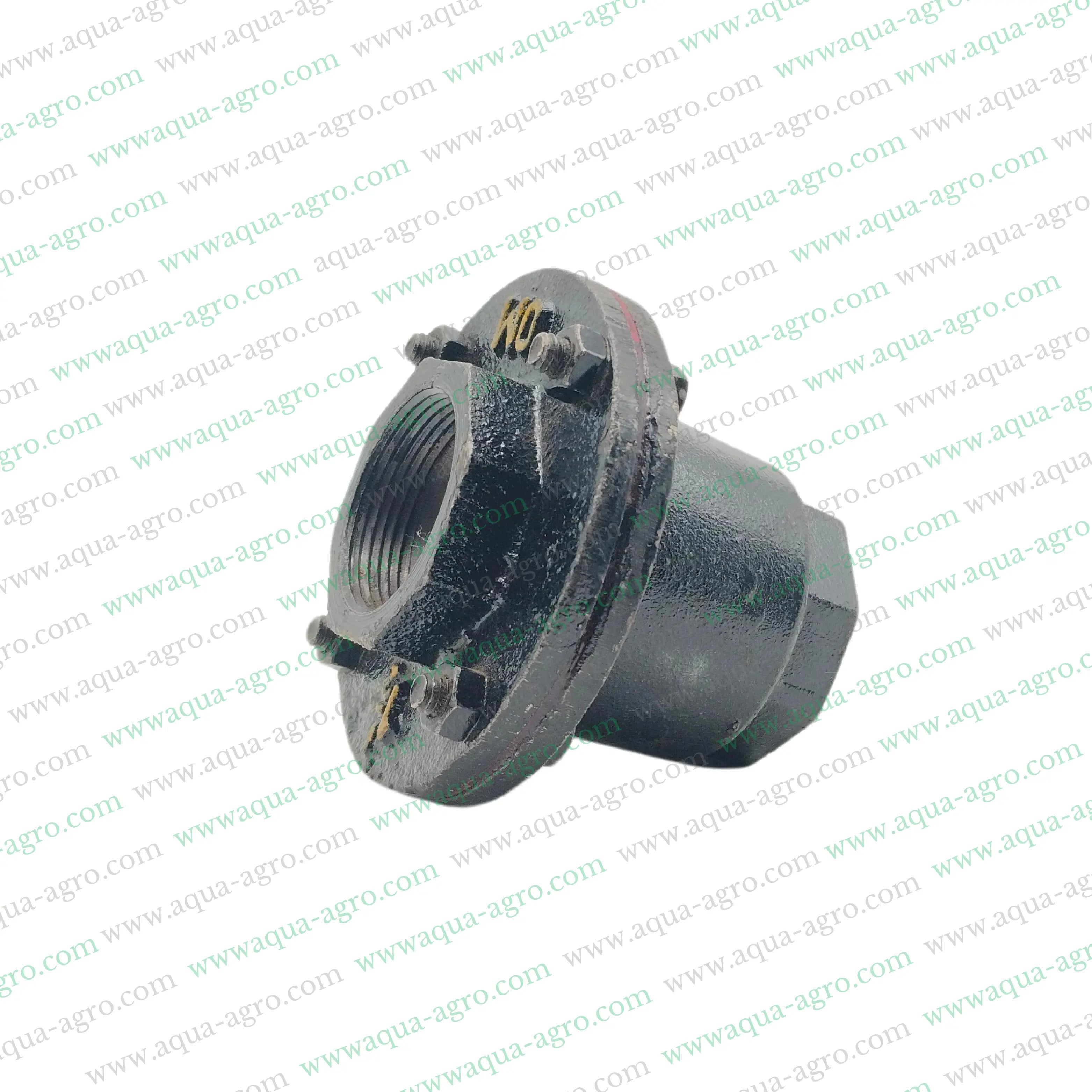 1.5-Inch Cast Iron Non-Return Valve with Flap Check,40mm Pondy Flap Check Valve with Threaded Ends,Metal NRV Valve 1.5-Inch for Pond Applications