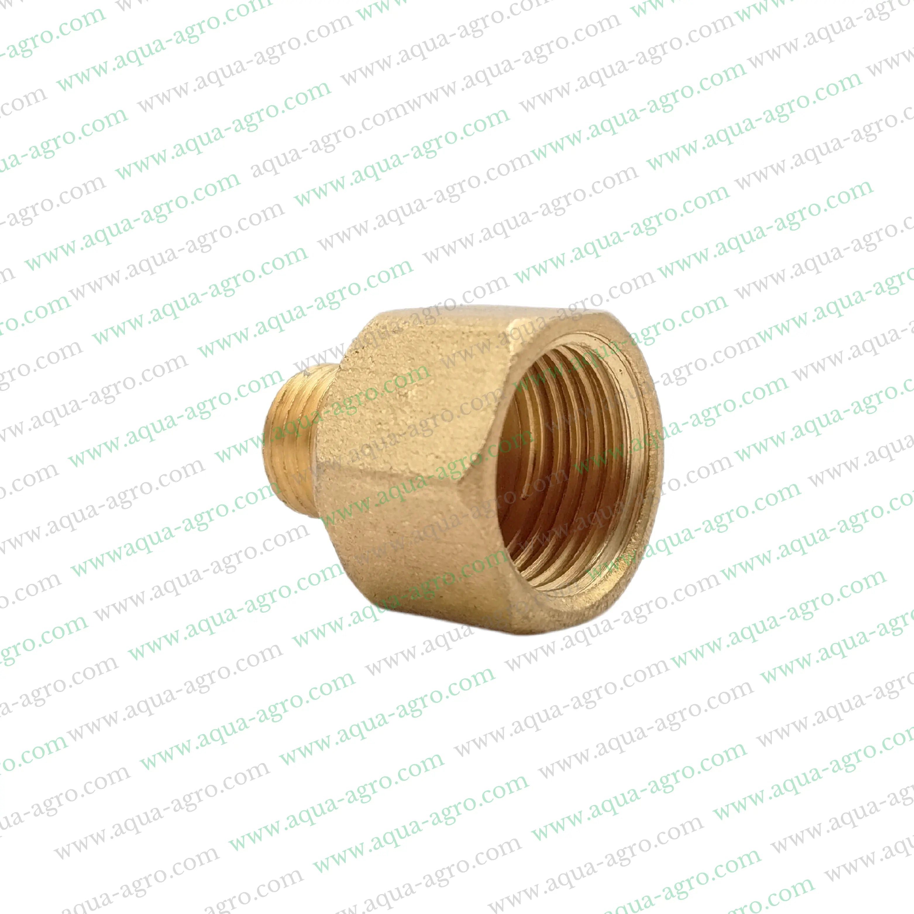 Pressure Gauge Fittings Adaptor,Pressure Gauge 0.5 Inch Female,Thread x 0.25 Inch Female,Pressure Gauge Brass Adaptor Fittings