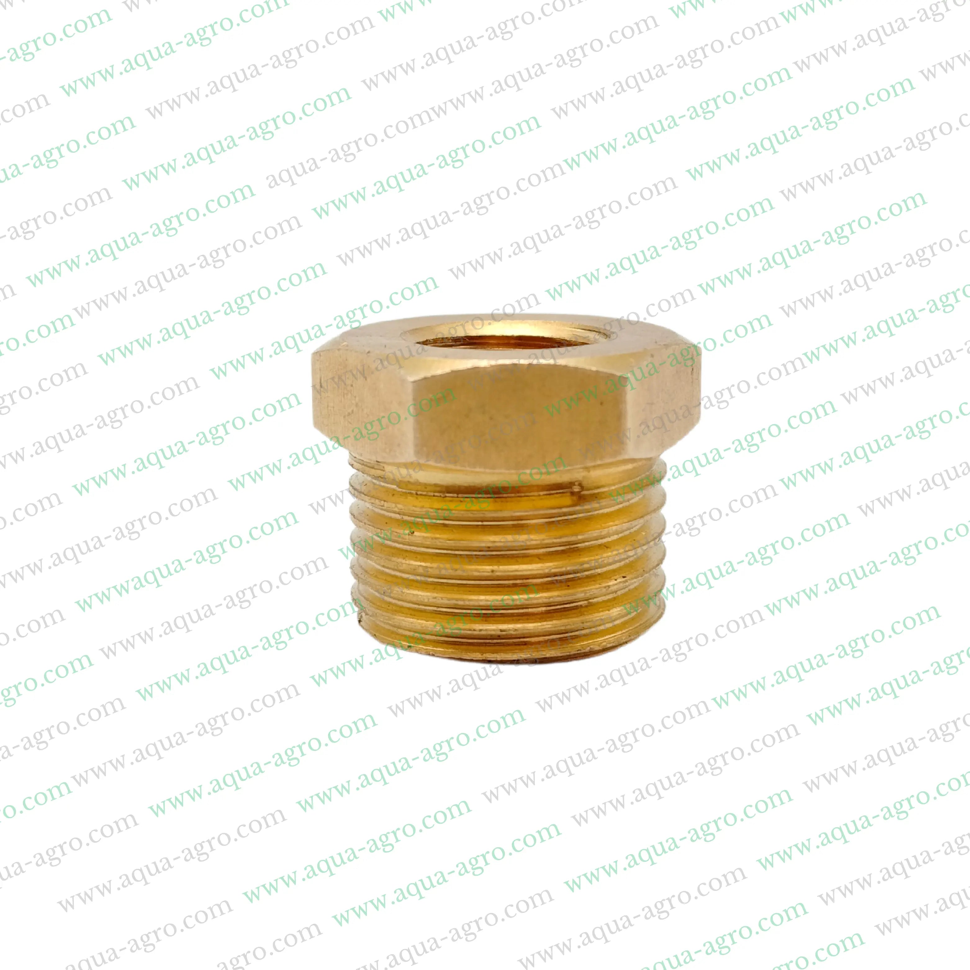 Pressure Gauge Fittings Adaptor,Pressure Gauge 0.5 Inch Female,Thread x 0.25 Inch Female,Pressure Gauge Brass Adaptor Fittings