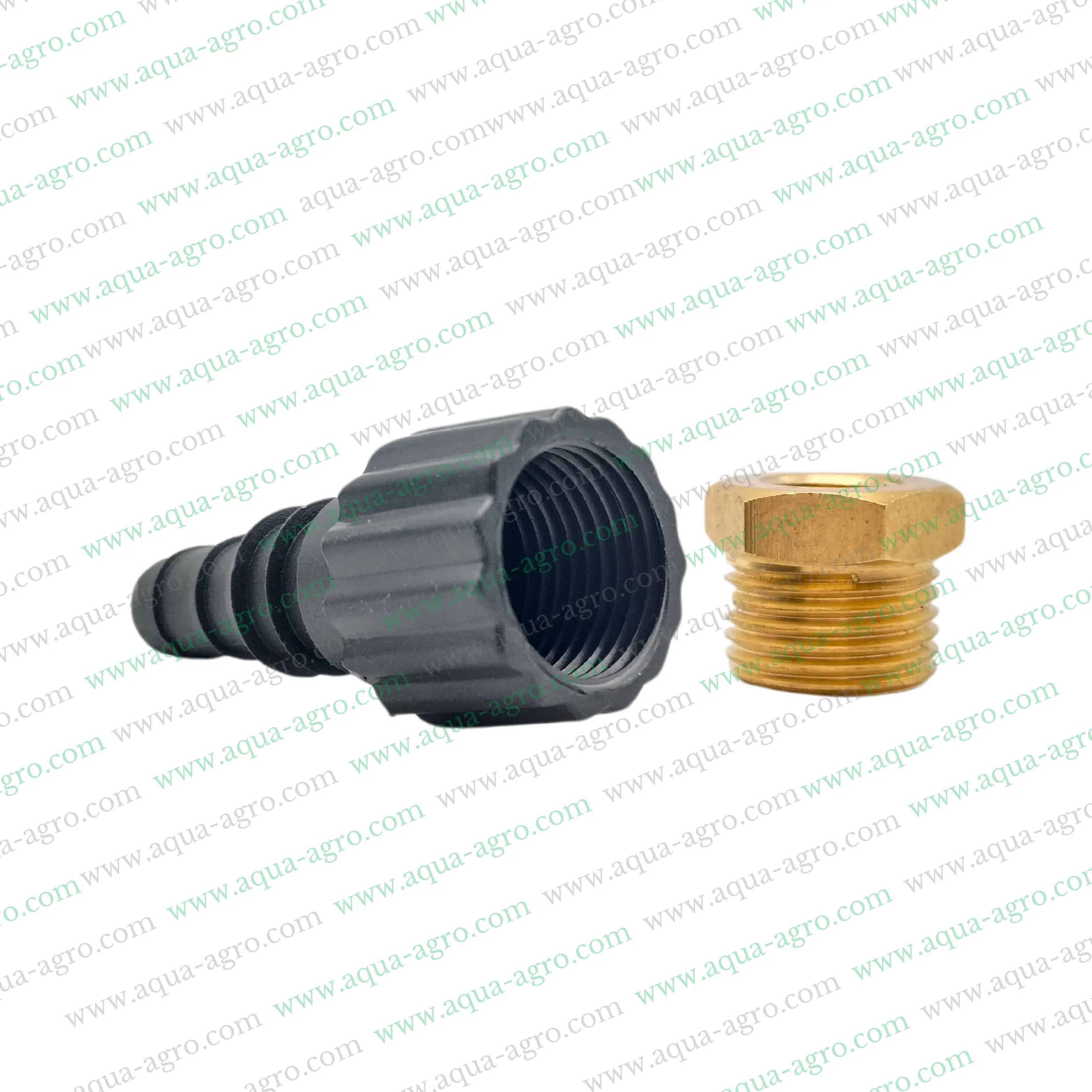 Pressure Gauge Fittings, 0.25 Inch Female Threaded,Barbed Fittings