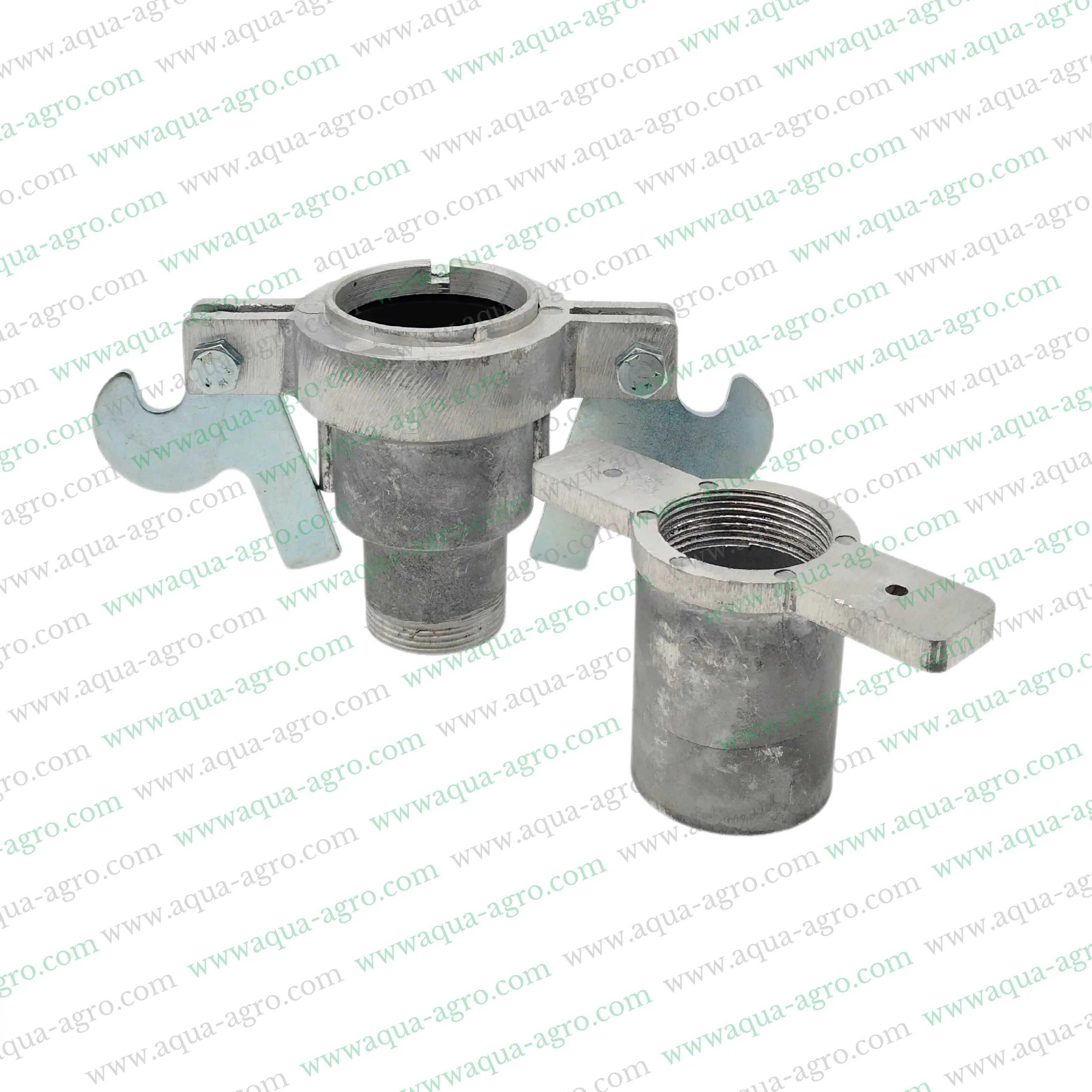 Quick Coupling Valve 1.5-Inch,Aluminium Rain Gun Valve,50mm Bottom Fitting,1.5 inch Riser Key