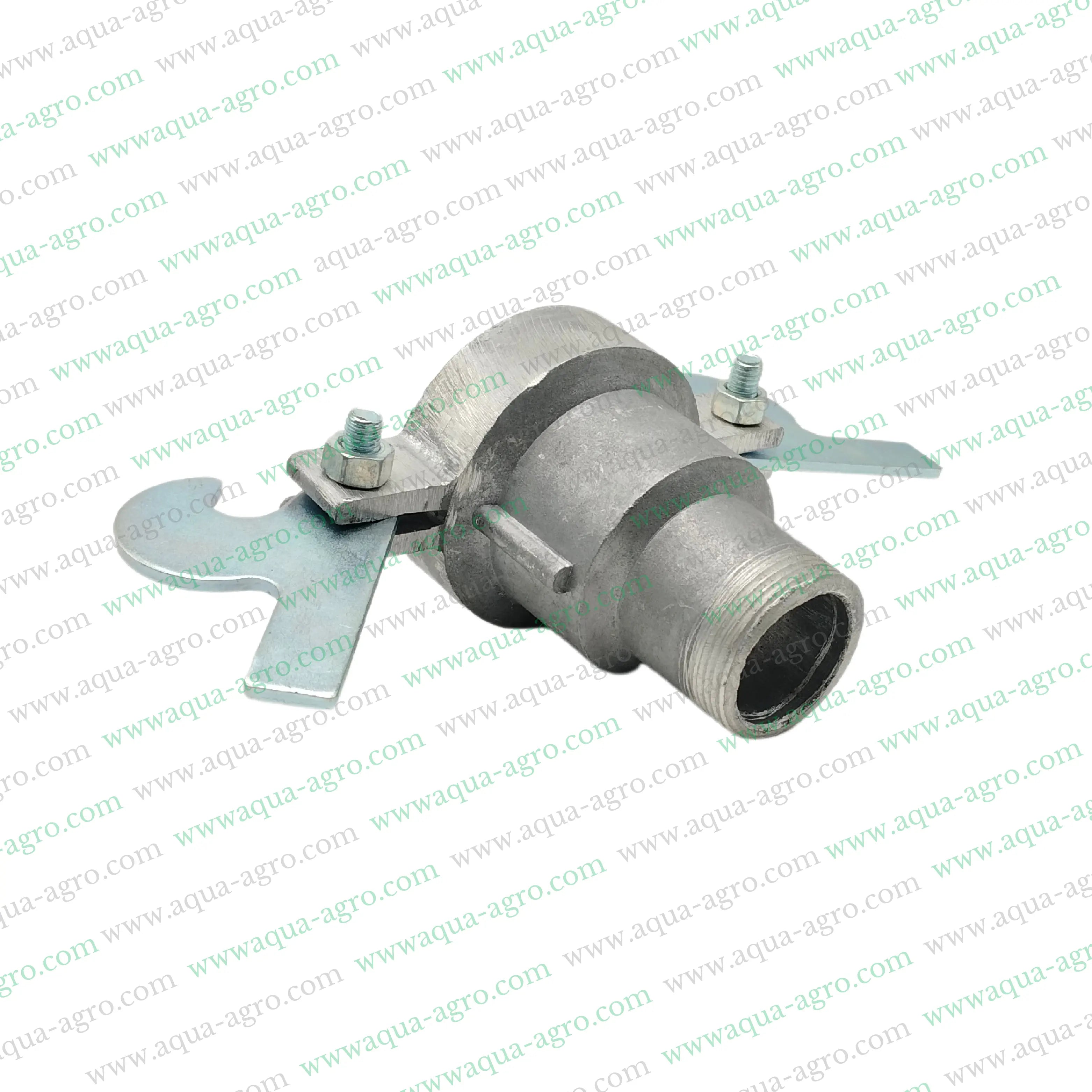 Quick Coupling Valve,Metal Aluminium Rain Gun Valve,1.5-Inch Coupling Valve with Locking Clamp,Aluminium Quick Coupling Valve QCV