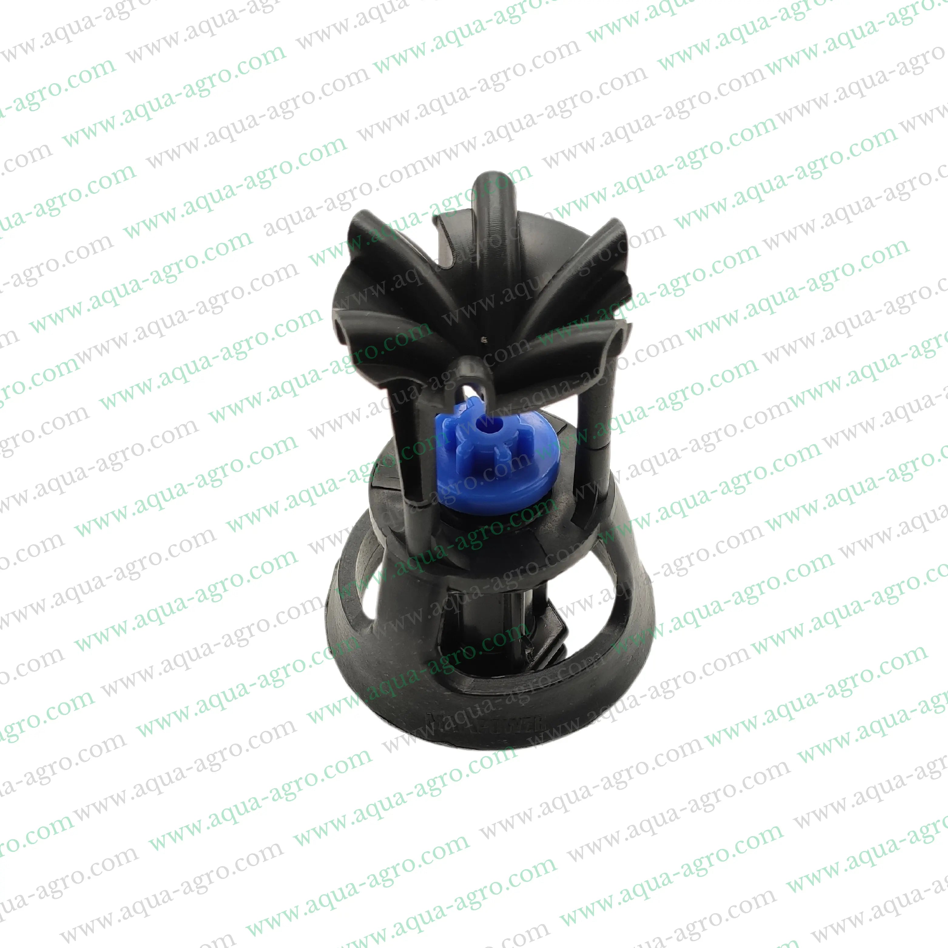 Mini Sprinkler,Nano Impact Sprinkler,0.5 Inch Thread Sprinkler,15-25 Feet Radius Sprinkler,Lightweight Sprinkler