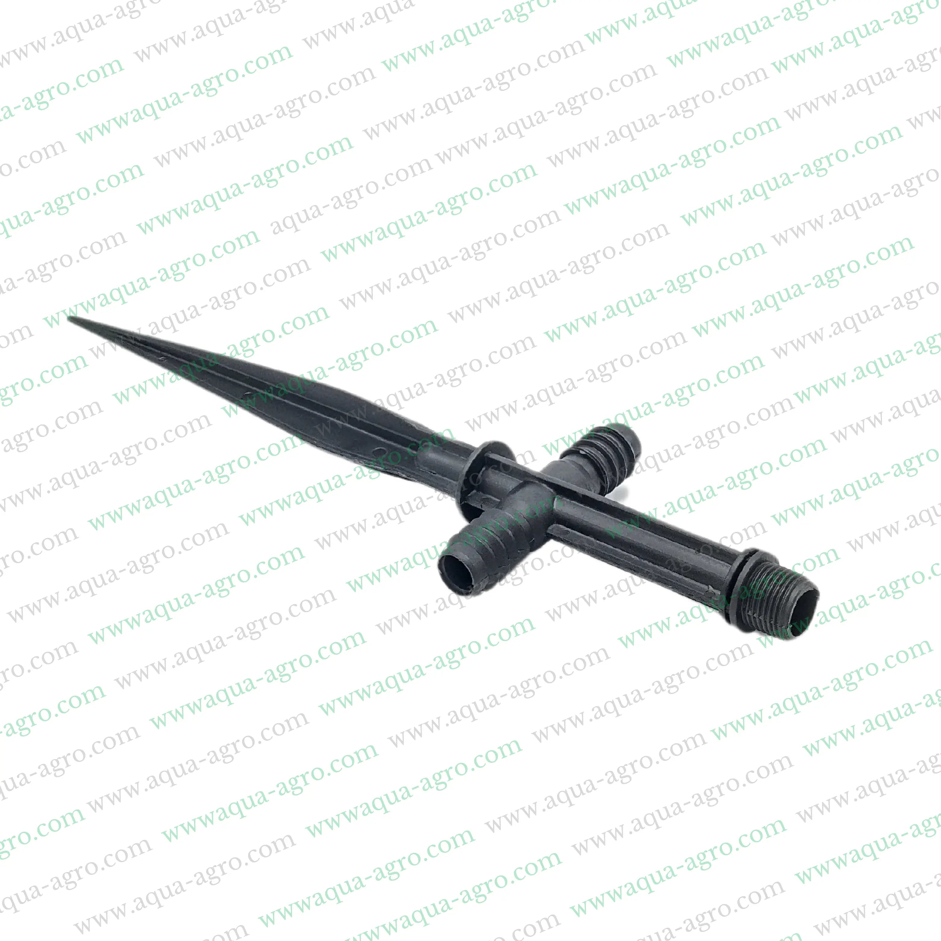 Sprinkler Spike,2-Way Sprinkler Spike,20mm Sprinkler Spike,Ground Stake for Sprinkler,20mm x 0.5 Inch Sprinkler,Irrigation Spike 20mm