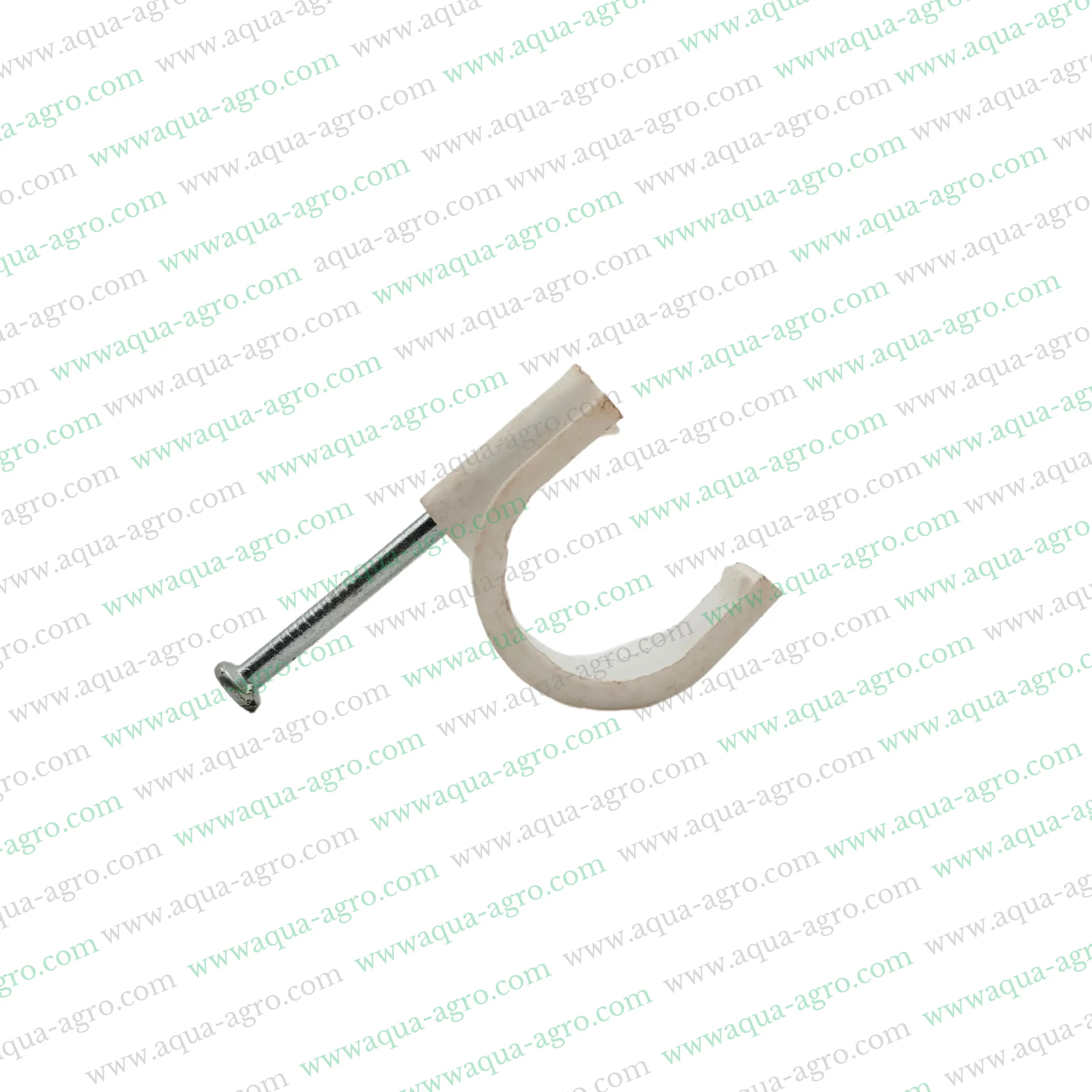 plastic wall clip for drip irrigation,16mm drip tube clamp,irrigation tube wall clip,drip tube nail clip,drip irrigation stakes and clamps
