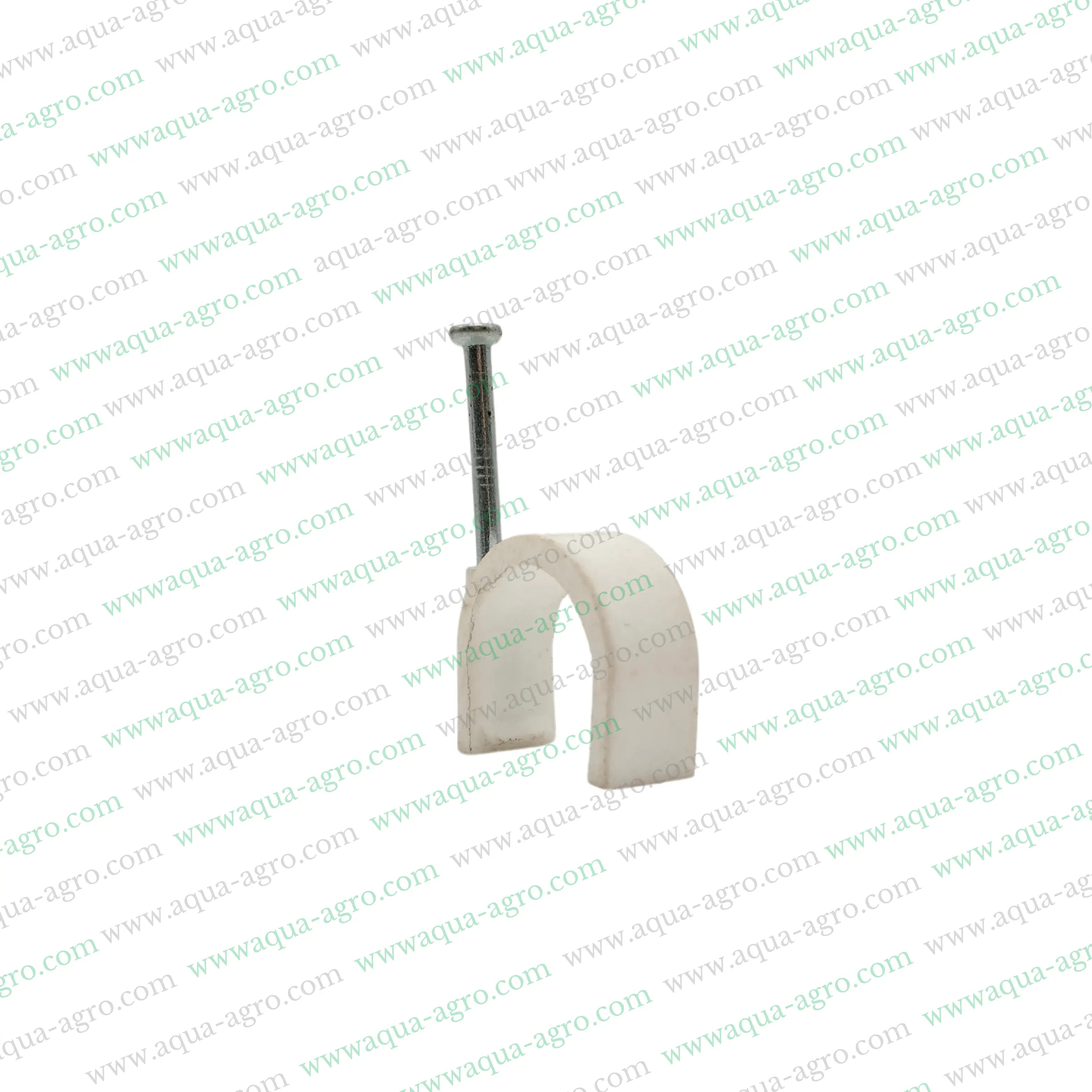 plastic wall clip for drip irrigation,16mm drip tube clamp,irrigation tube wall clip,drip tube nail clip,drip irrigation stakes and clamps