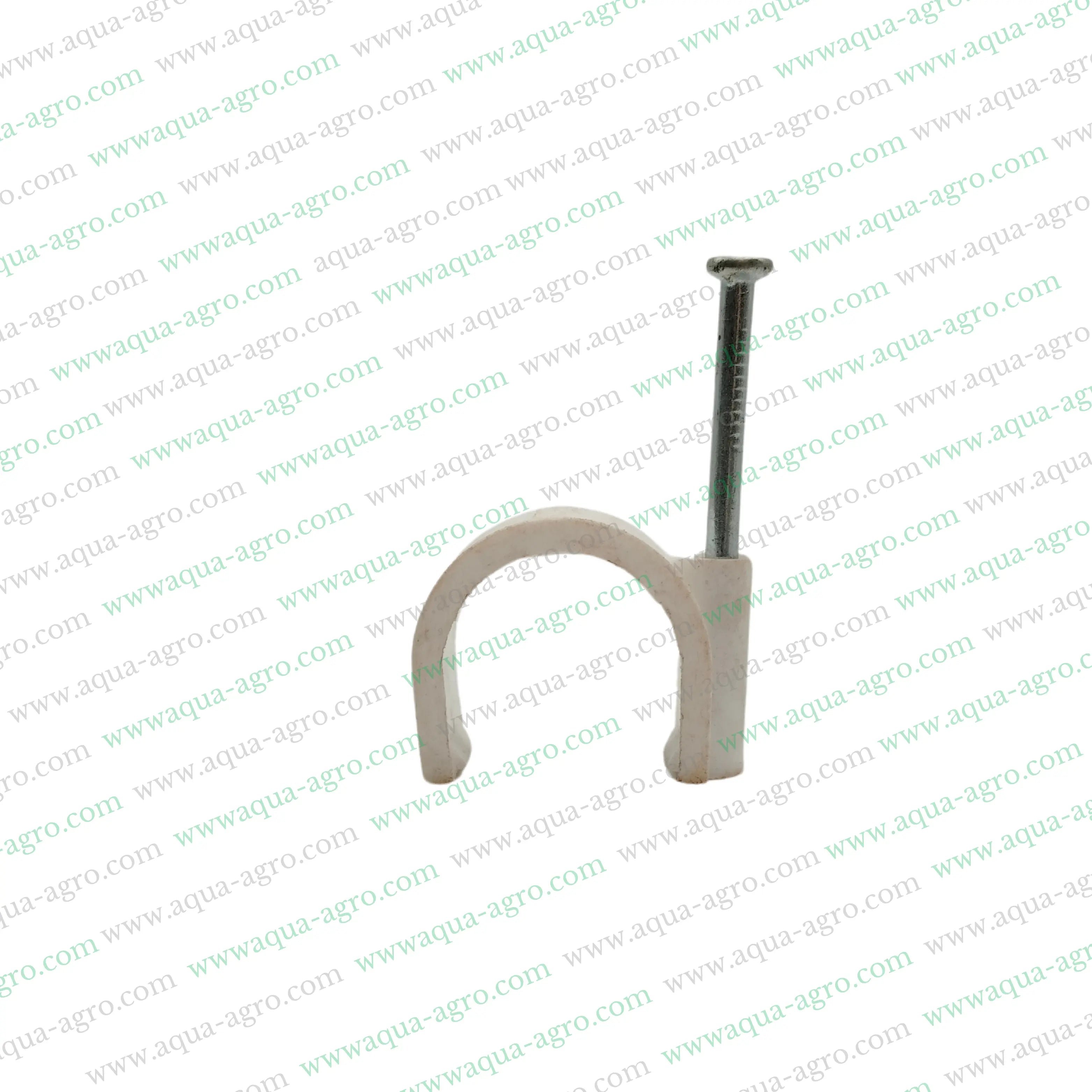 plastic wall clip for drip irrigation,16mm drip tube clamp,irrigation tube wall clip,drip tube nail clip,drip irrigation stakes and clamps