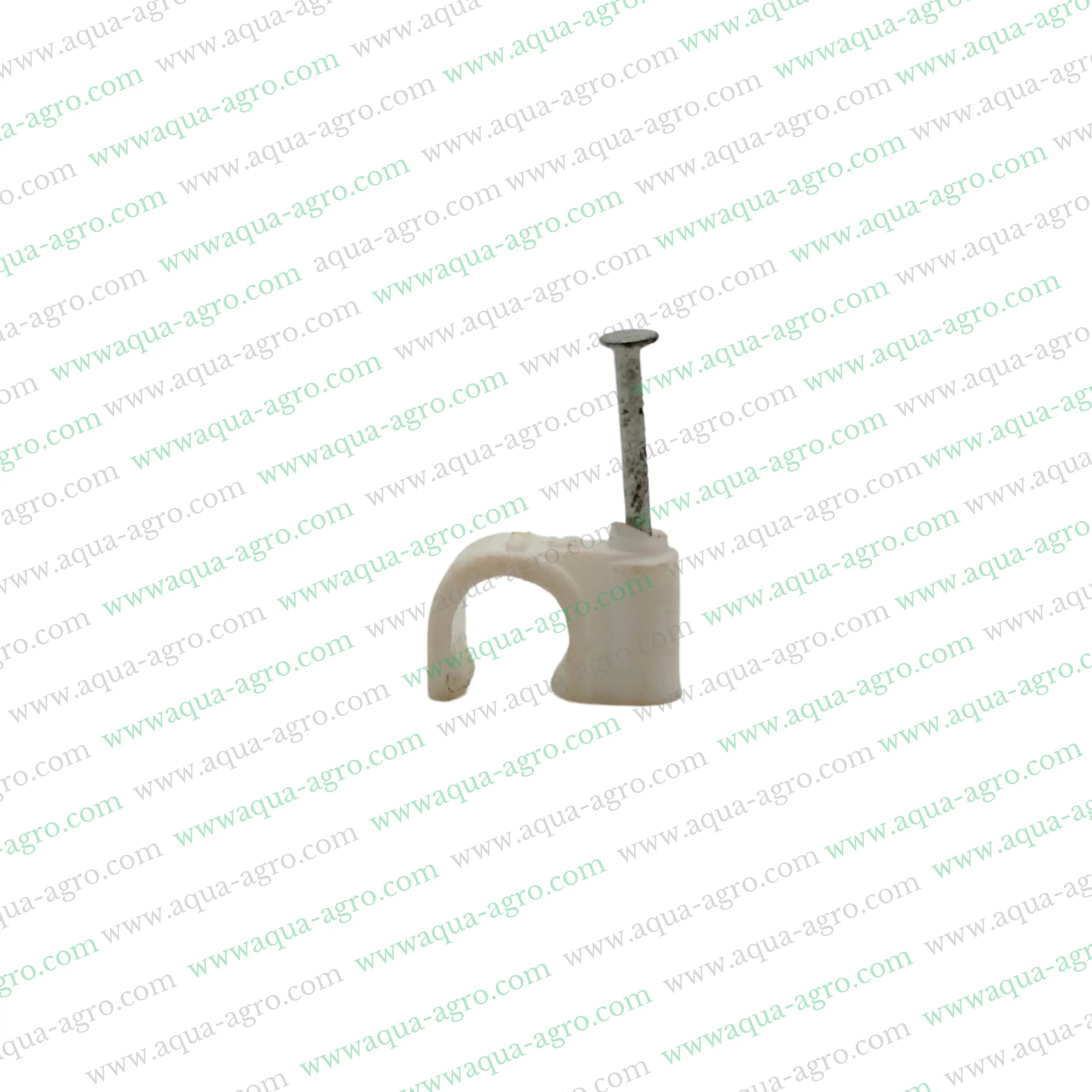 Drip tube clamp,16mm drip tube clip,Drip system wall nail clip,Sprinkler system support clamps,Plastic nail clip for irrigation tubing