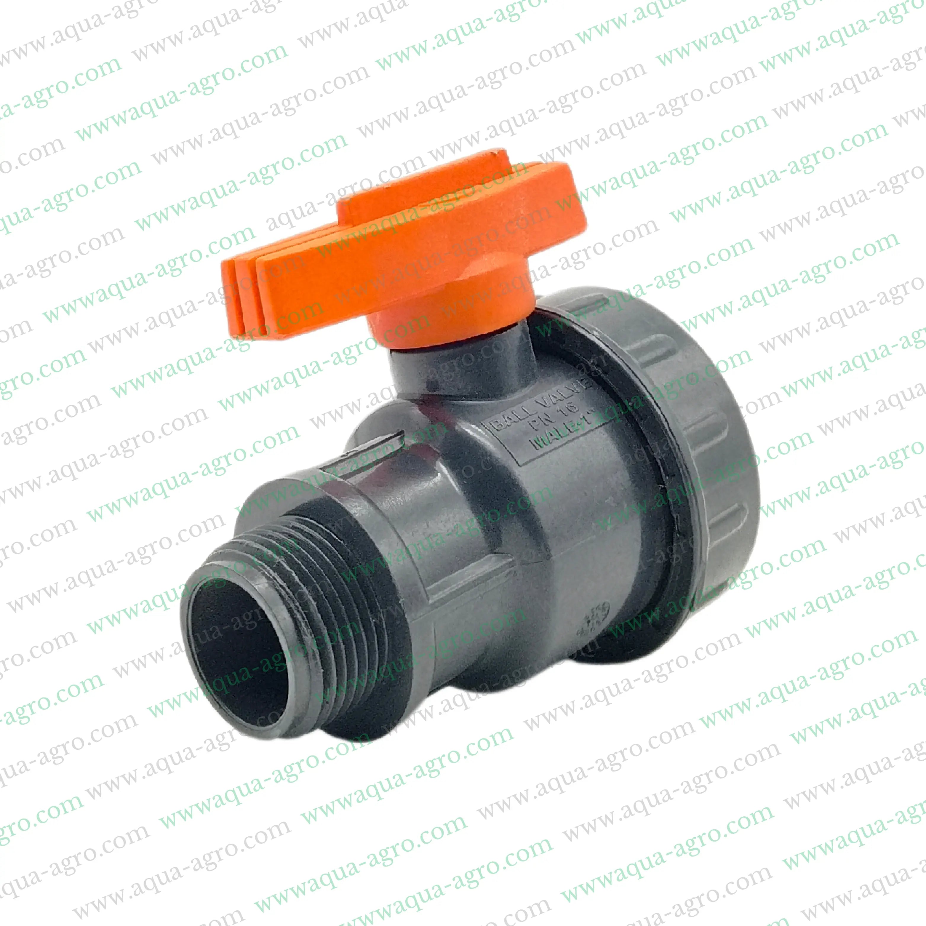 Plastic Ball Valve,PVC Ball Valve,1 Inch Ball Valve,32mm Ball Valve,Threaded Ball Valve,Single Union Ball Valve,HT 63 Ball Valve