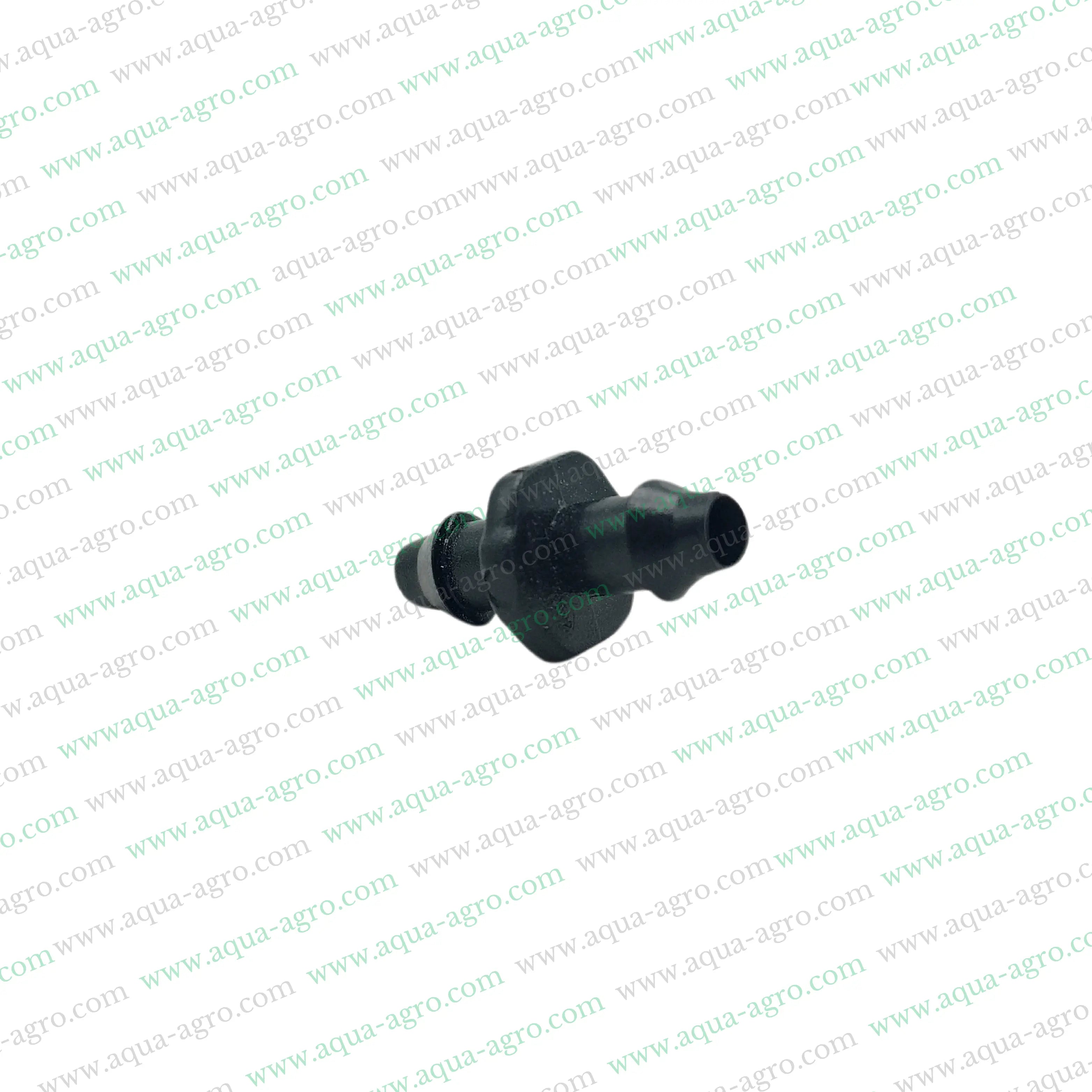 Drip Fittings,Micro Fittings,4 mm Barbed Coupler,Drip Irrigation Accessories,Black Barbed Coupler,