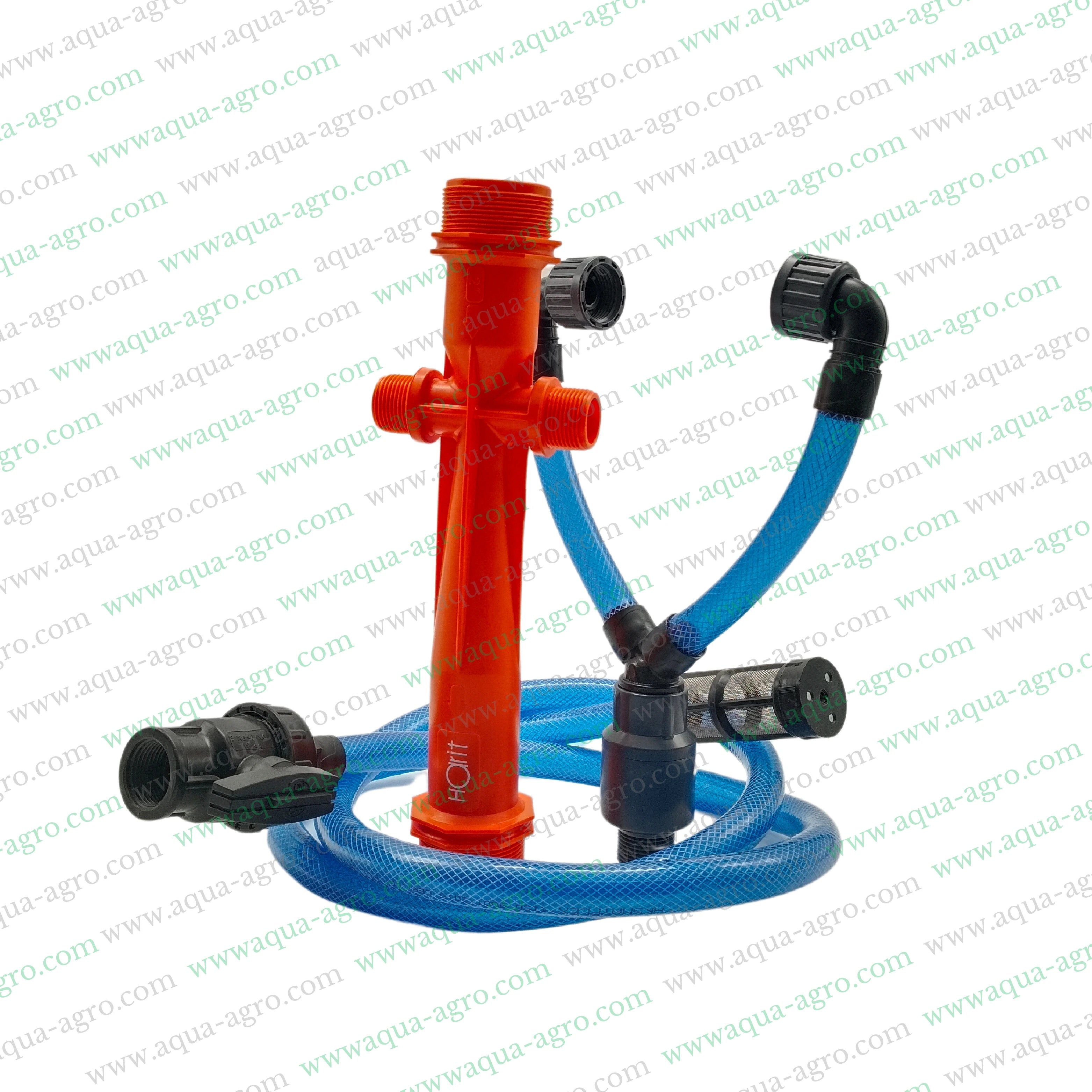 AUTOMAT - Fertilizer Injecor - Venturi - 2 Inch (63mm) - Super Venturi - with Dual suction - HT-115-DS-S