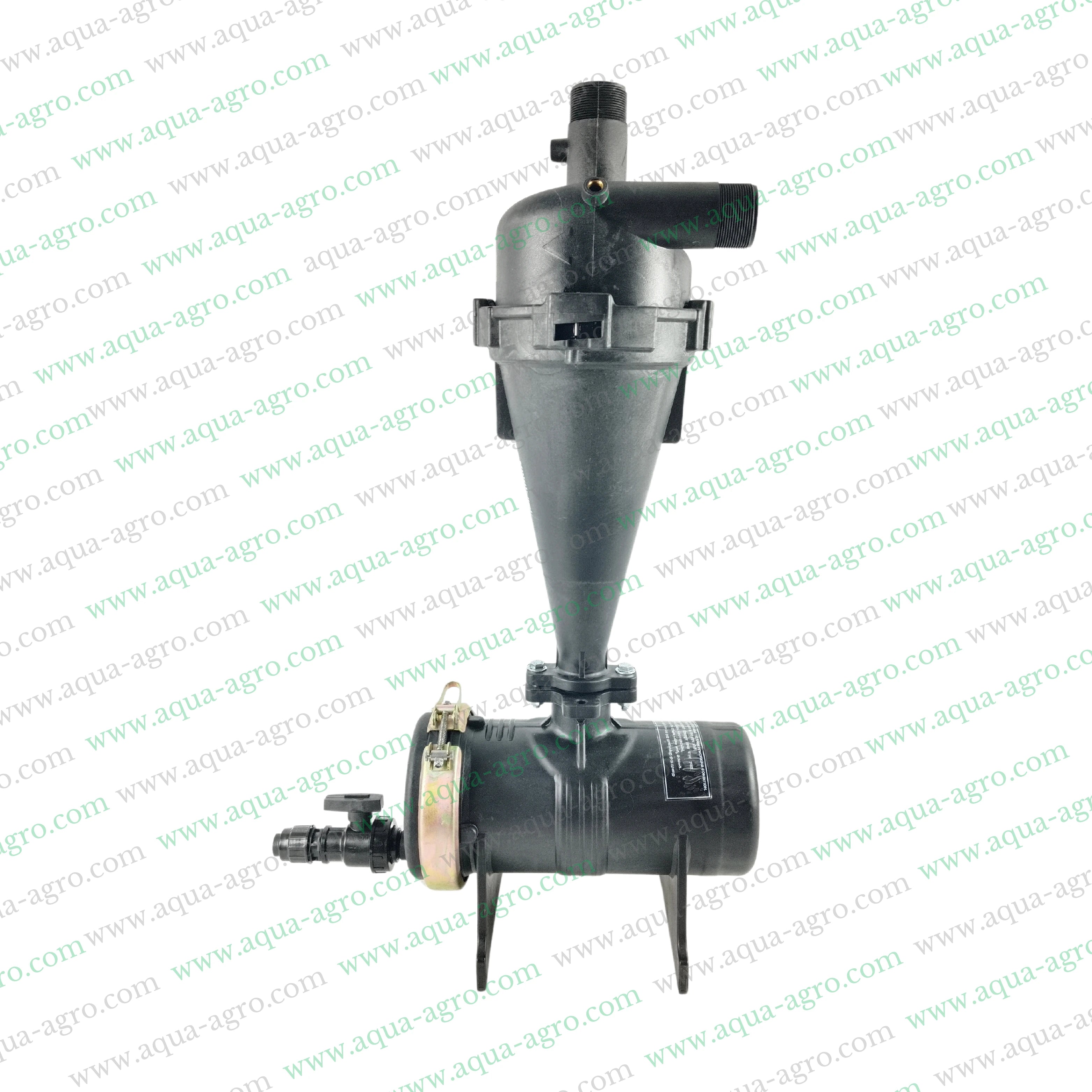 AUTOMAT - Filter - Hydrocyclone - 2 Inch (63mm) - Threaded End (M-Thd) - 25 (m3-Hr) - Regular Plastic Body - (HT-144T)