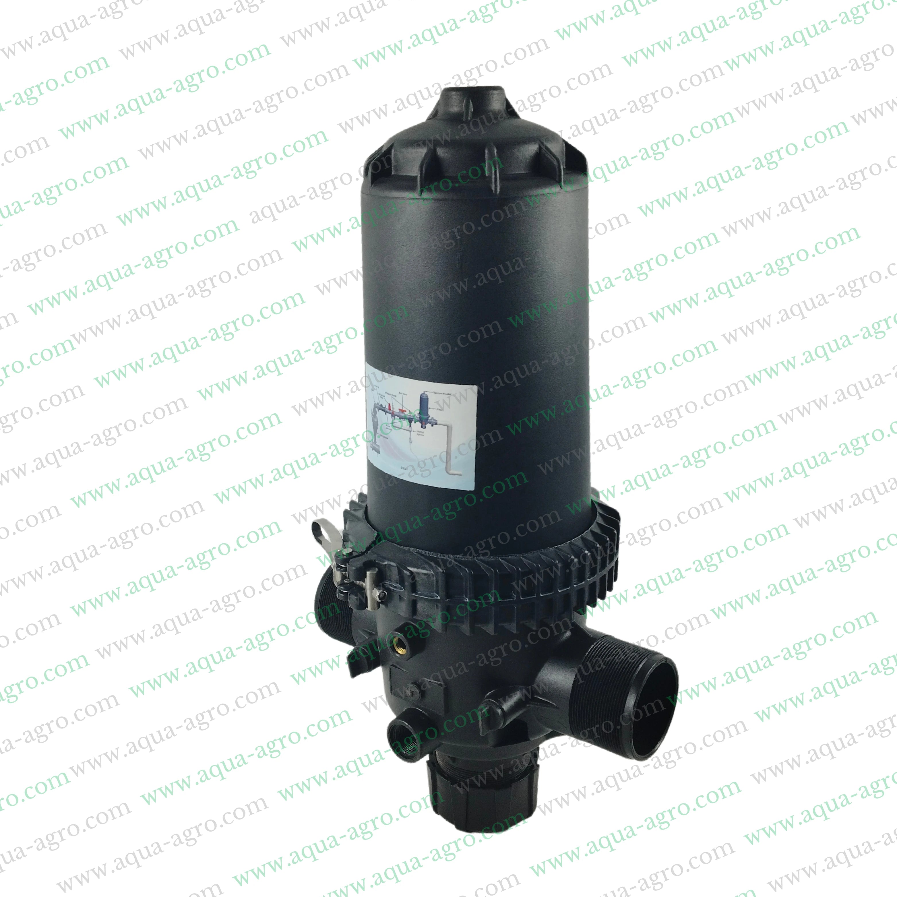 AUTOMAT - Filter - Screen - 3 Inch (90mm) (M-Thd) - T-Type - 40 (m3-Hr) - Regular Plastic Body - (HT-126-T)