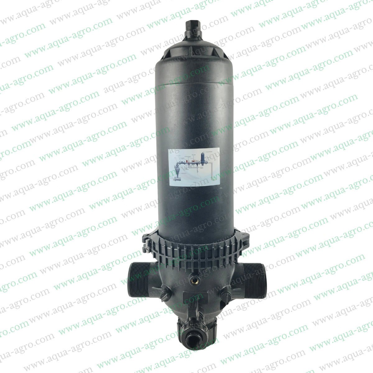 AUTOMAT - Filter - Screen - 3 Inch (90mm) (M-Thd) - T-Type - 50 (m3-Hr) - Regular Plastic Body - (HT-126-TL)