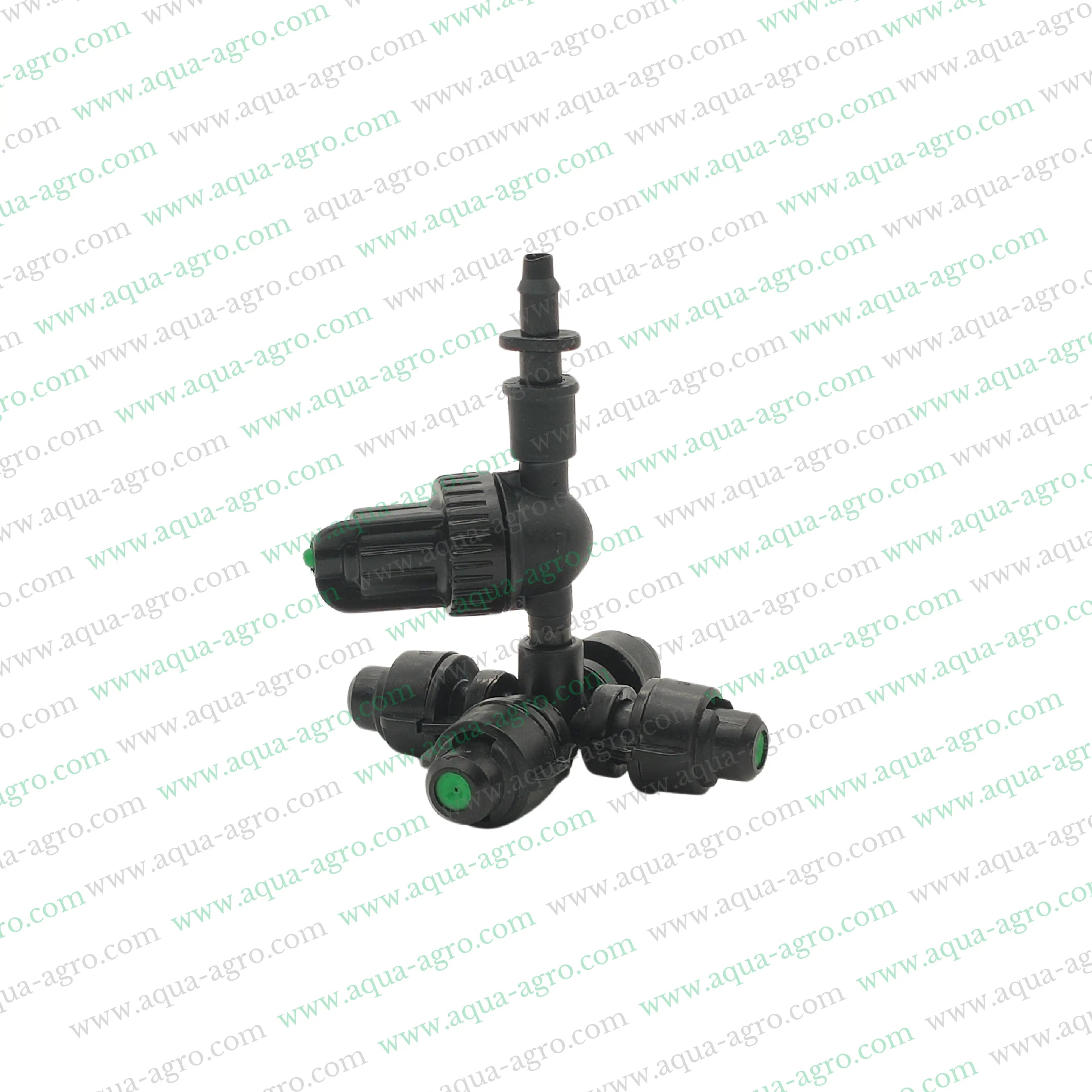 Fogger Nozzle,Plastic Fogger,Anti-Leak Fogger,Pin Type Inlet,7.5 LPH Fogger,4 Way Fogger,Garden Fogger,Landscape Fogger,Nozzle with Anti-Leak Feature