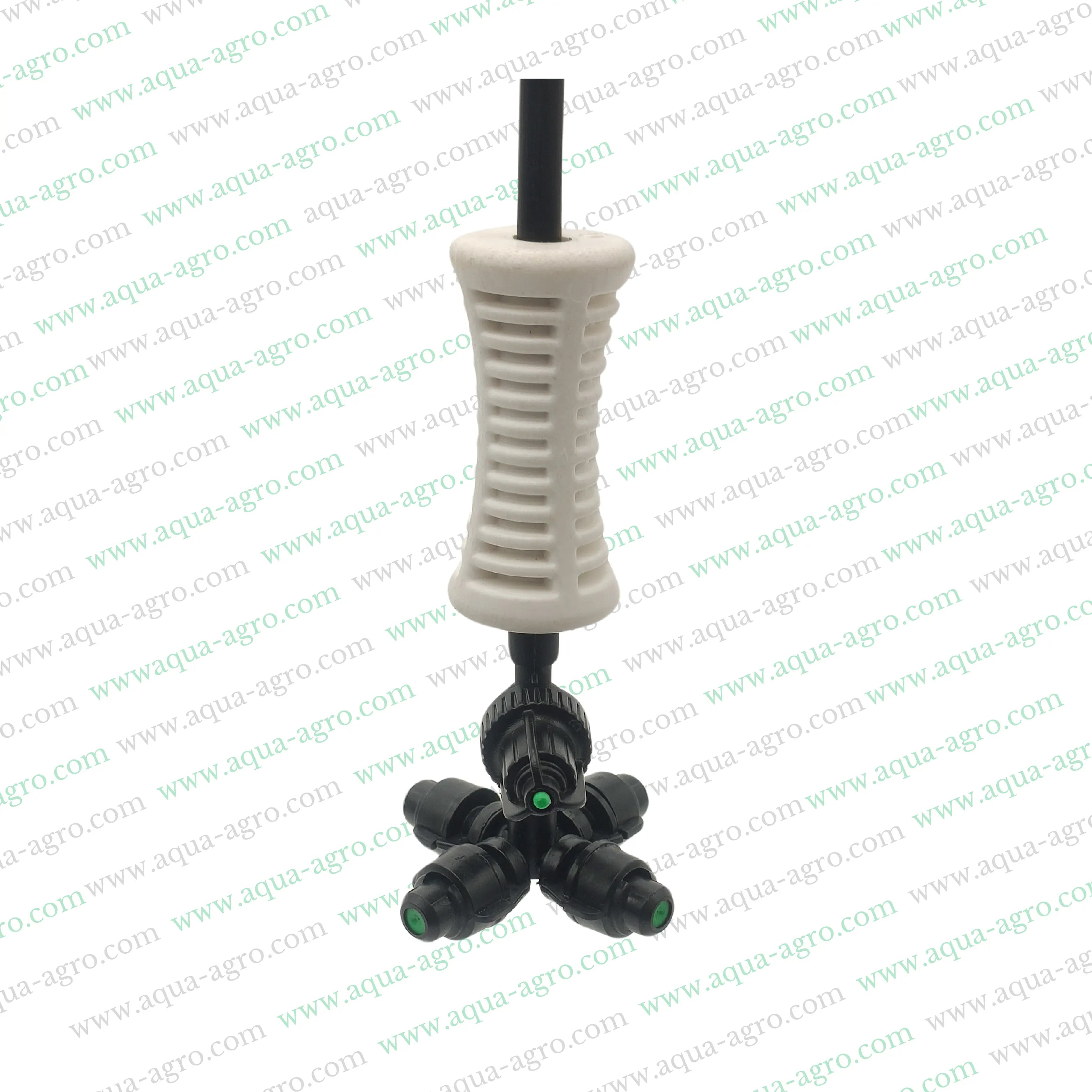 Plastic Fogger Nozzle,Fogger Nozzle with Anti-Leak,Automat Fogger System,30cm Fogger Nozzle,7.5 LPH Fogger Nozzle, 4 Way Fogger Nozzle,Garden Fogging Nozzle