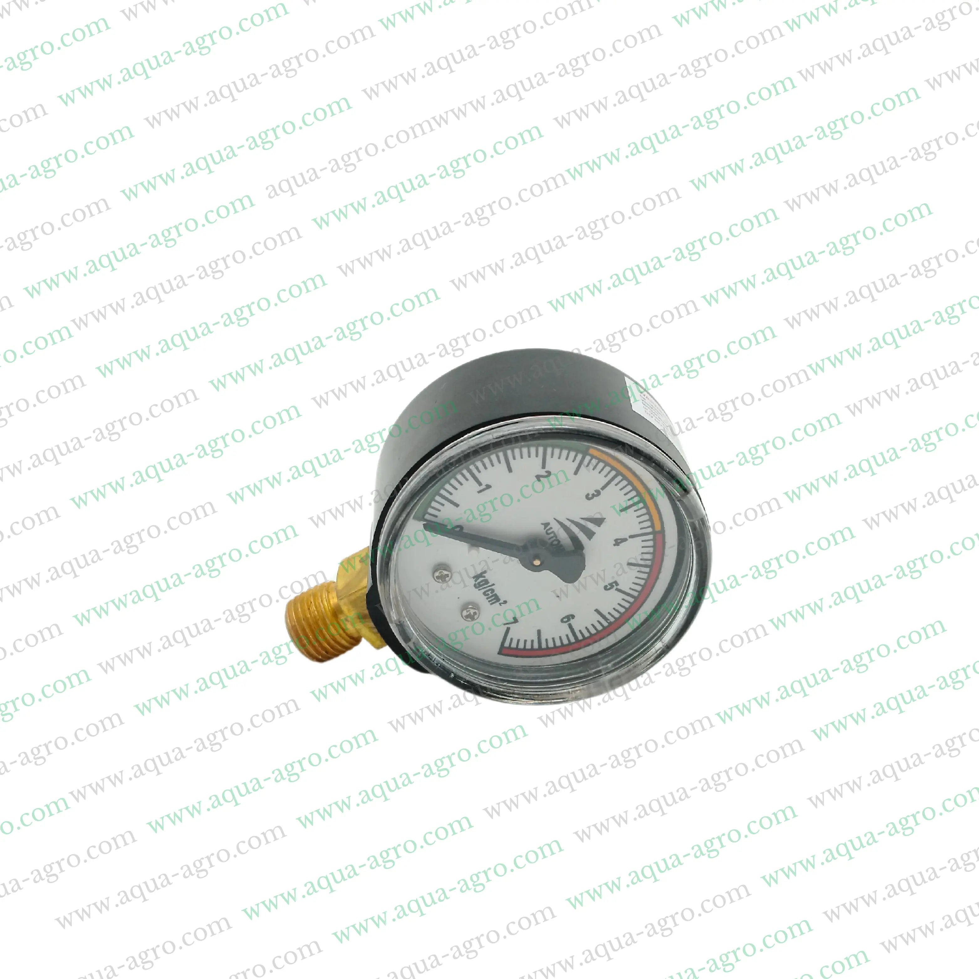 Pressure Gauge 0-7 BAR,2.5 Inch Dial Pressure Gauge,MS Body Pressure Gauge,Automat Pressure Gauge,Threaded Inlet Pressure Gauge