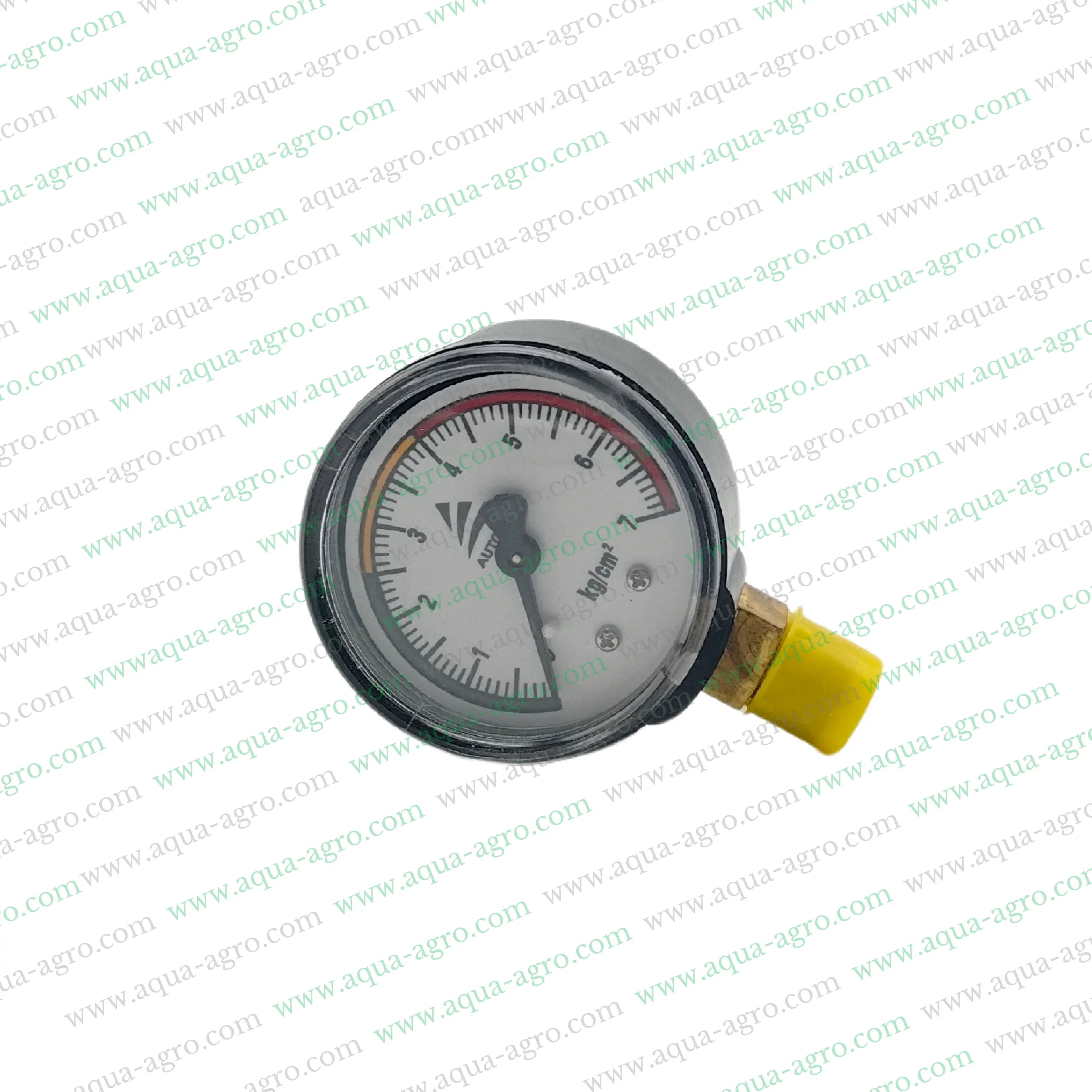 Pressure Gauge 0-7 BAR,2 Inch Dial Pressure Gauge,MS Body Pressure Gauge,Automat Pressure Gauge,Threaded Inlet Pressure Gauge