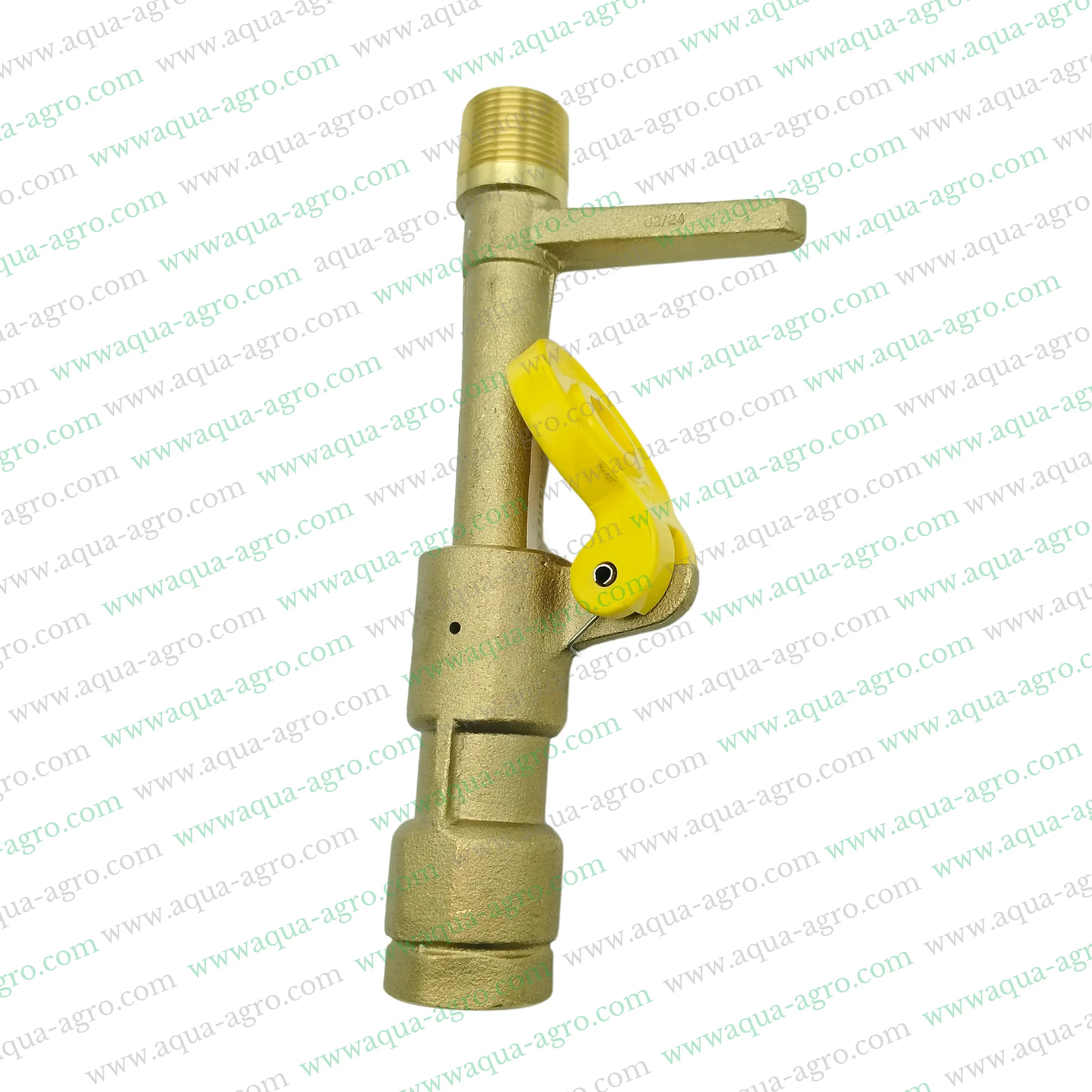 Quick Coupling Valve (QCV),HT 70 B Quick Coupling,0.75 inch QCV Valve,25mm F Threaded Valve,Riser Key Coupling Inlet Bottom Valve,Metal Quick Coupling Valve