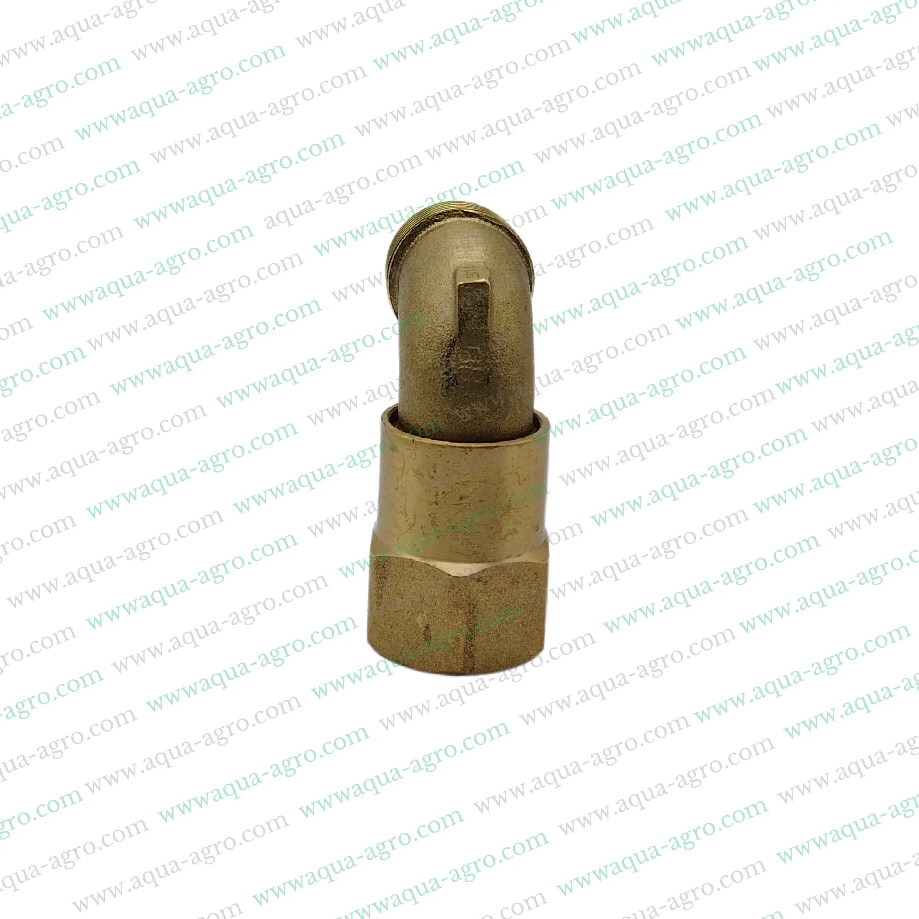 Quick Coupling Valve,Metal QCV,1 Inch F Thread,1 Inch M Thread,HT-71 Valve,Brass Quick Coupler,Swivel Elbow Fitting,1 Inch M Thread